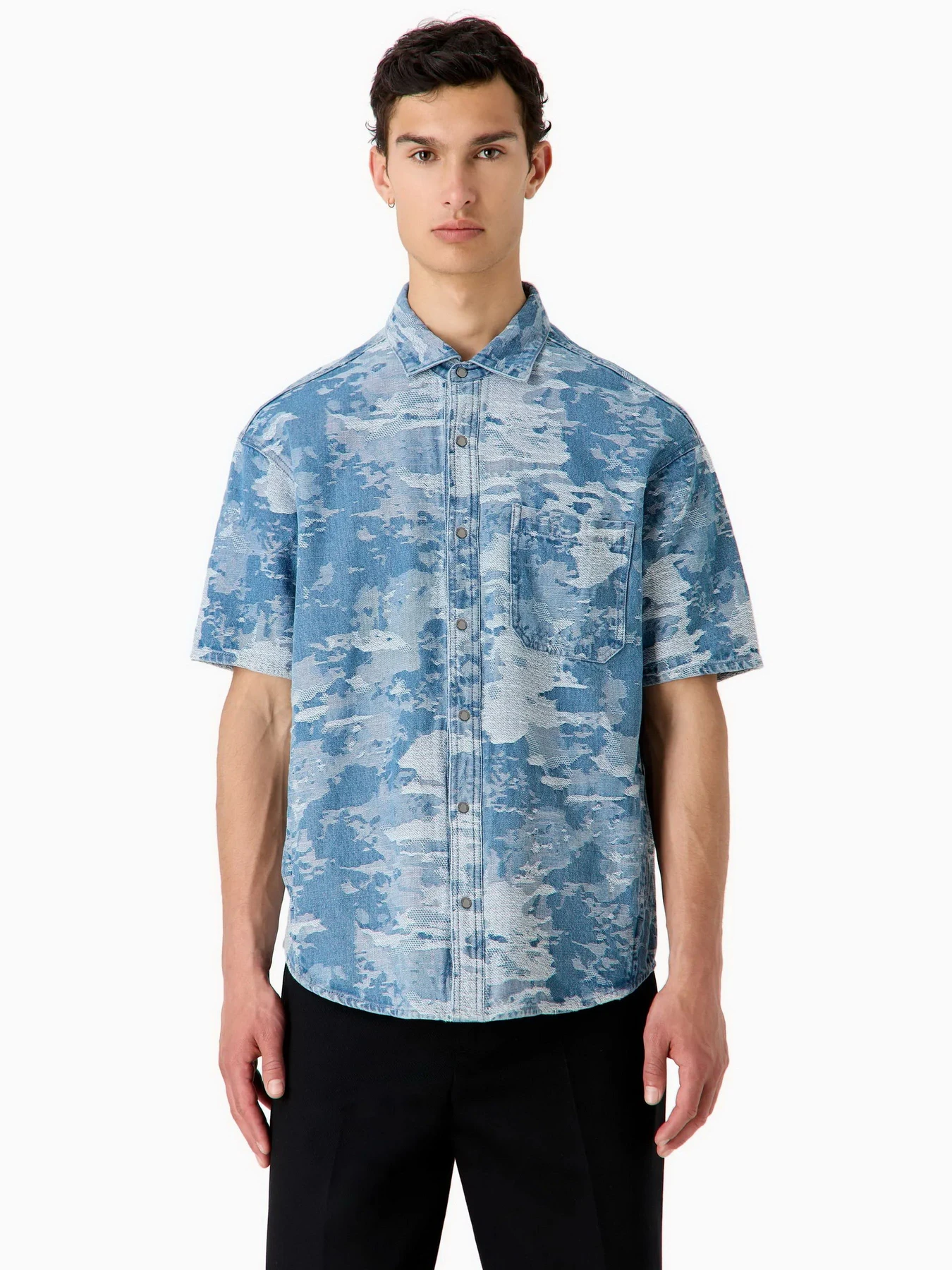 Рубашки Emporio Armani модель 3D1CD1-1DTBZ-F931 Рубашки Emporio Armani модель 3D1CD1-1DTBZ-F931 Фото