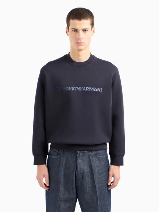 Худи и свитшоты Emporio Armani модель 3D1M70-1JHSZ-09R2 Фото
