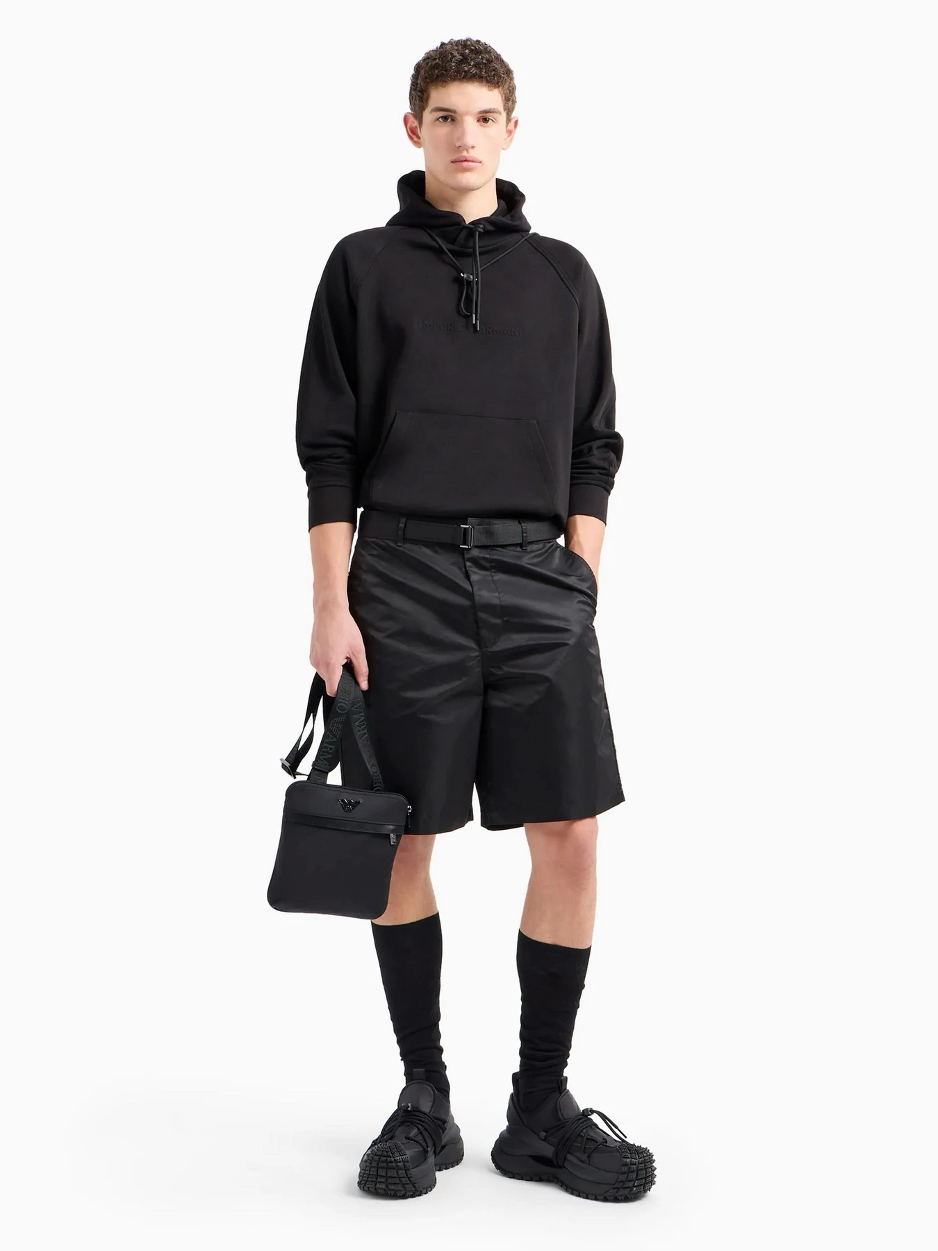 Худи и свитшоты Emporio Armani модель 3D1M88-1JOQZ-0999 Фото
