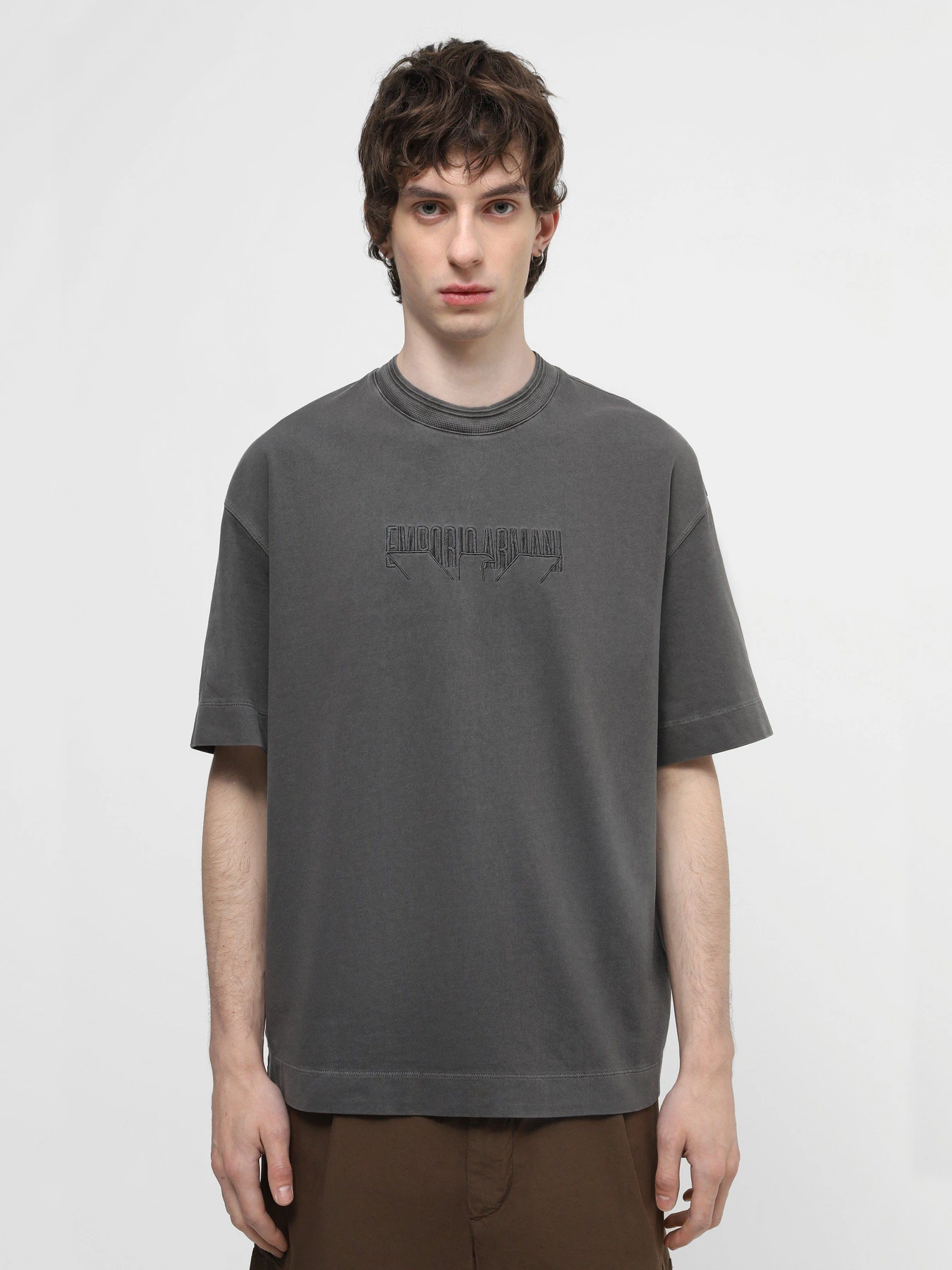 Футболки и поло Emporio Armani модель 3D1T75-1JWZZ-0639 Футболки и поло Emporio Armani модель 3D1T75-1JWZZ-0639 Фото