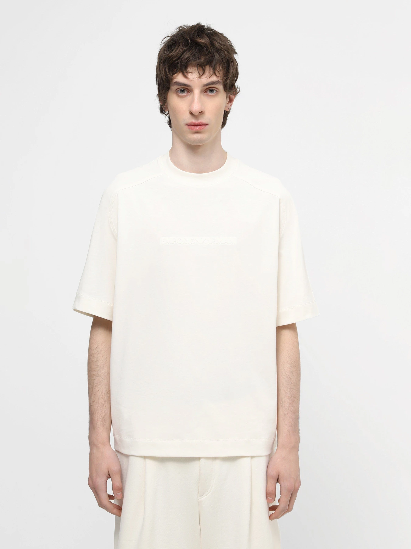 Футболки и поло Emporio Armani модель 3D1T76-1JWZZ-0128 Футболки и поло Emporio Armani модель 3D1T76-1JWZZ-0128 Фото