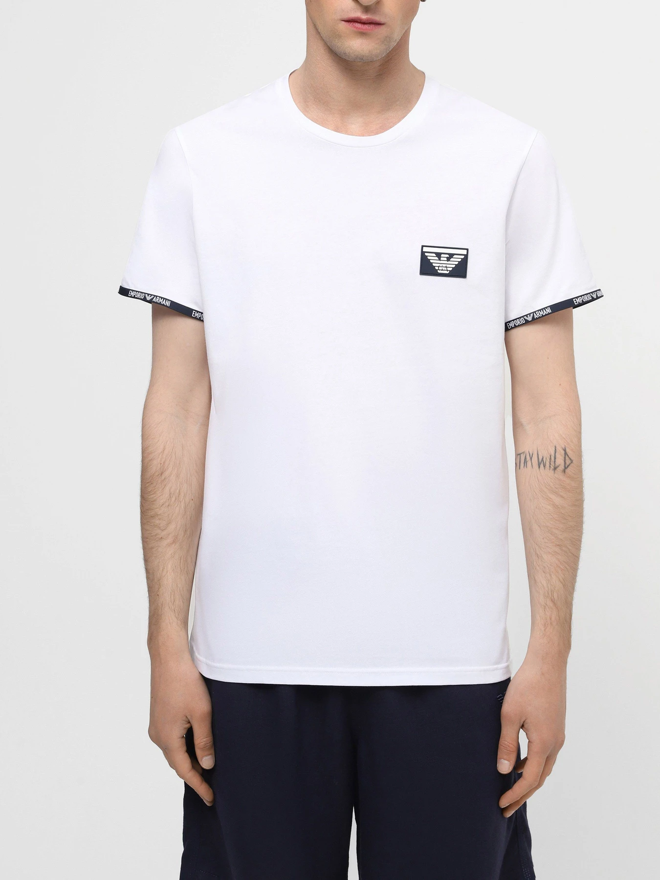 Футболки і поло Emporio Armani модель 110853-4R755-00010 Фото