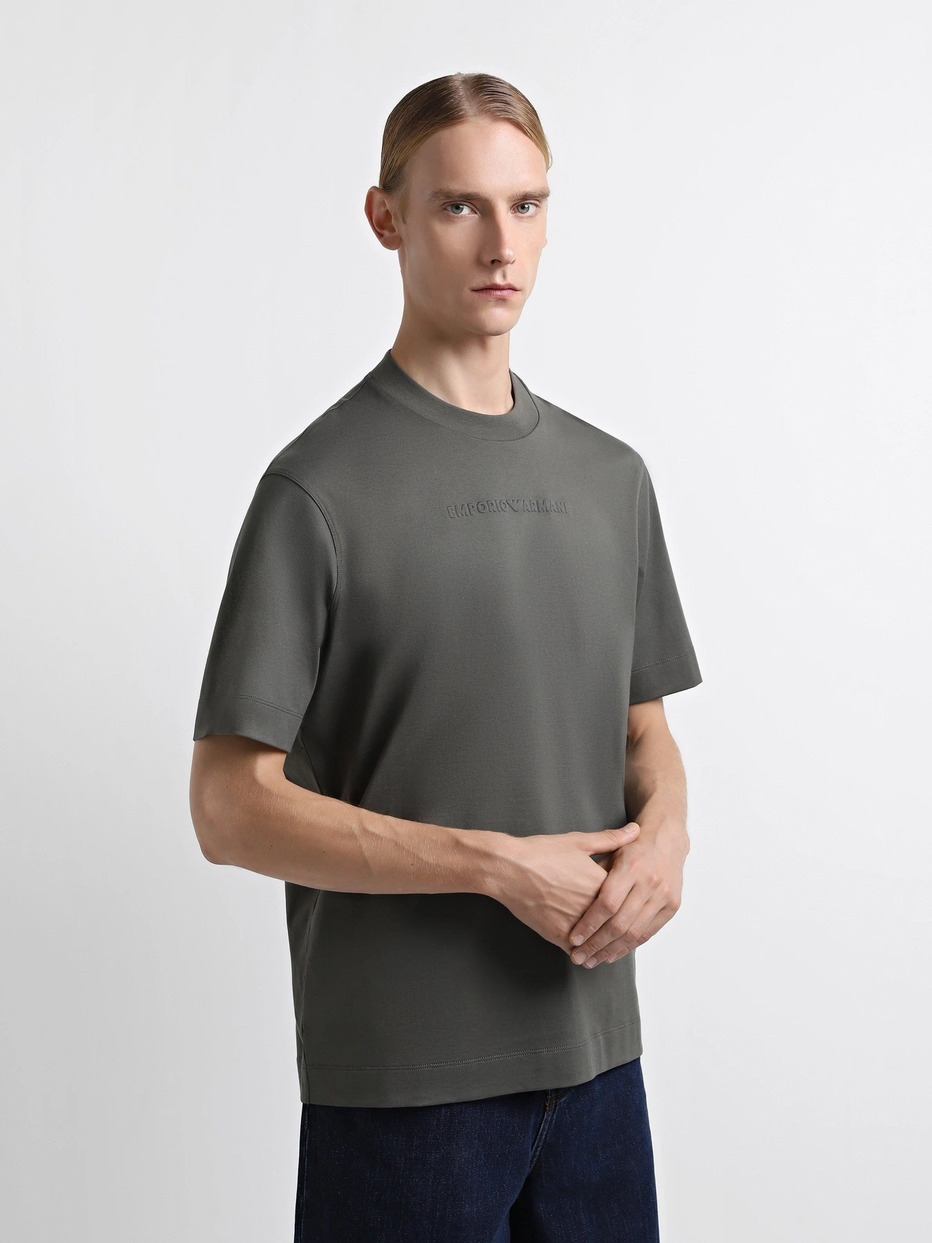 Футболки и поло Emporio Armani модель 6D1TQ1-1JPVZ-06K0 Футболки и поло Emporio Armani модель 6D1TQ1-1JPVZ-06K0 Фото