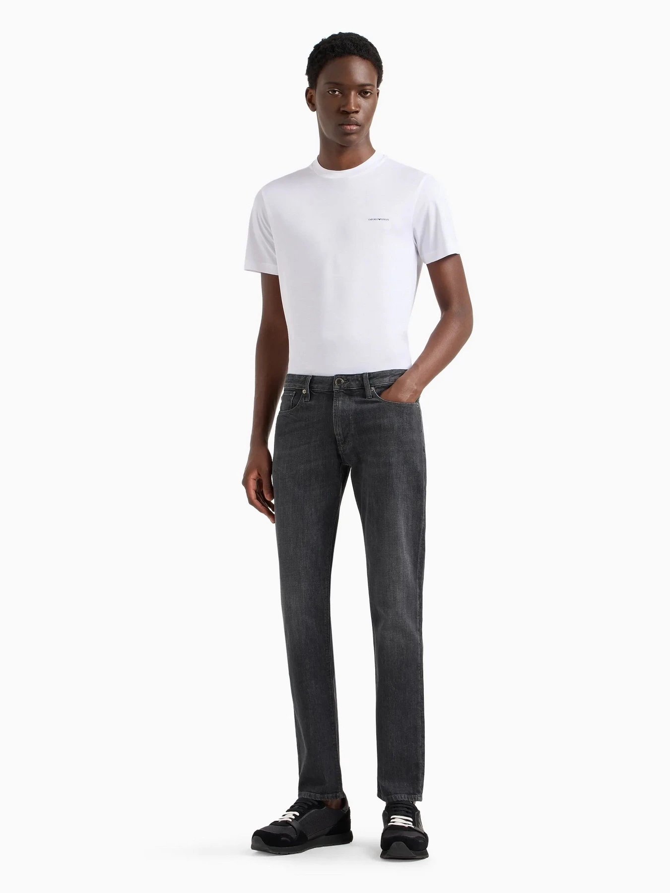 Футболки и поло Emporio Armani модель 8N1TD8-1JUVZ-0100 Футболки и поло Emporio Armani модель 8N1TD8-1JUVZ-0100 Фото