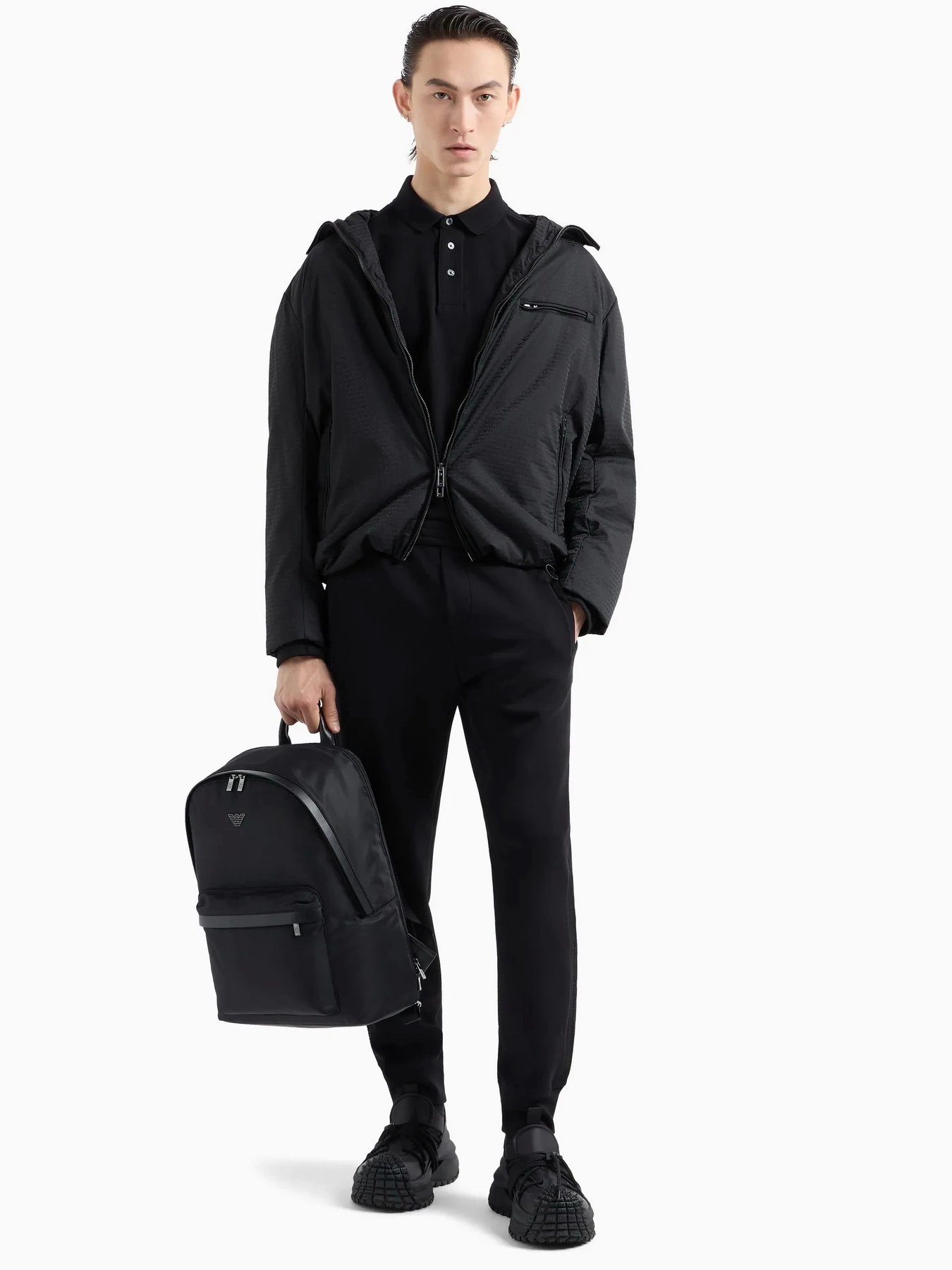 Футболки и поло Emporio Armani модель 6D1F81-1JCYZ-0999 Футболки и поло Emporio Armani модель 6D1F81-1JCYZ-0999 Фото