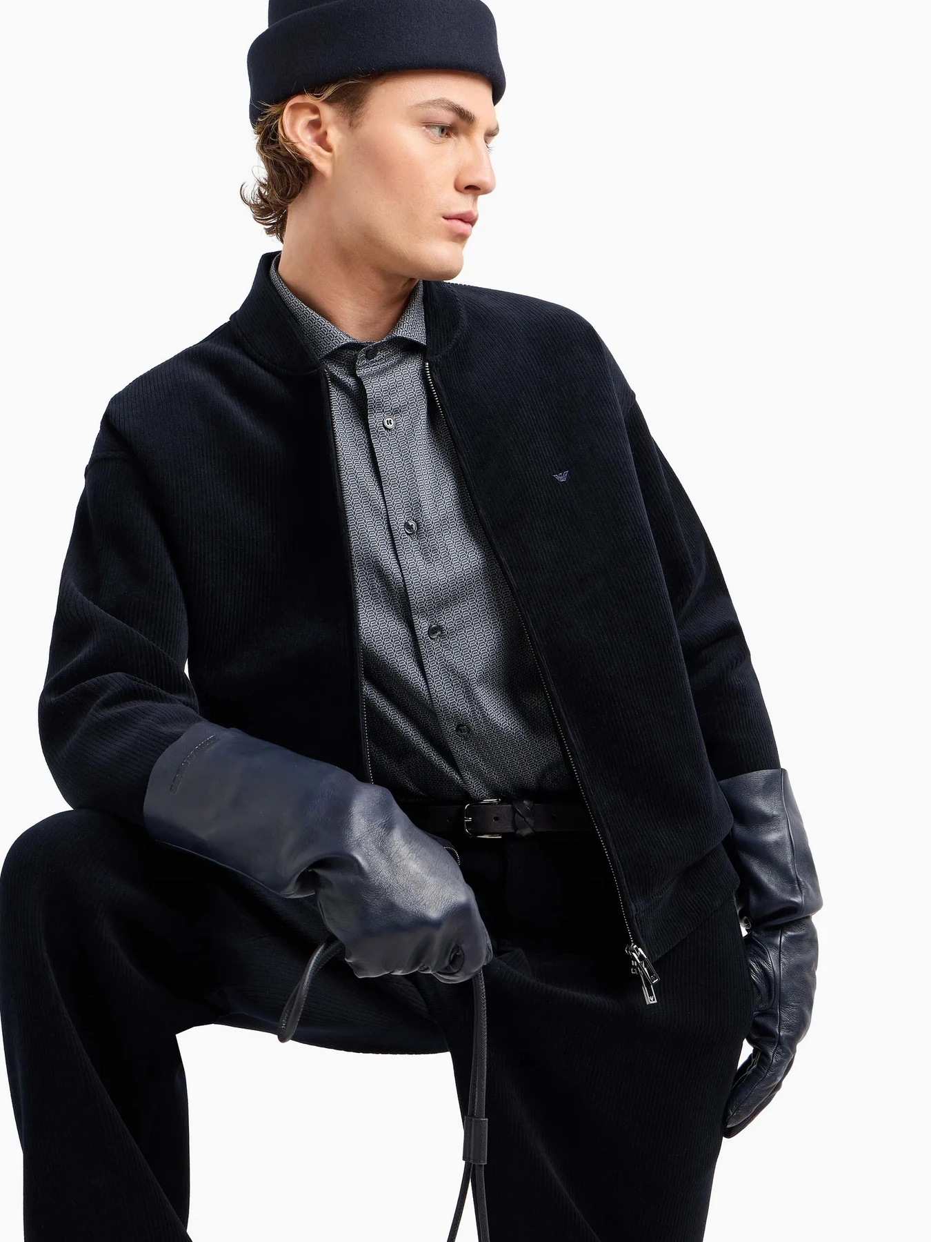 Худи и свитшоты Emporio Armani модель 6D1M98-1JOWZ-0920 Фото