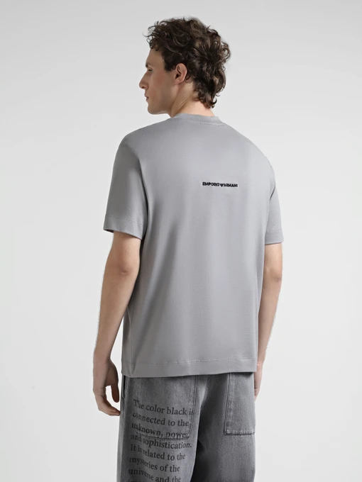 Бавовняна Чоловіча Футболка Emporio Armani фото 3