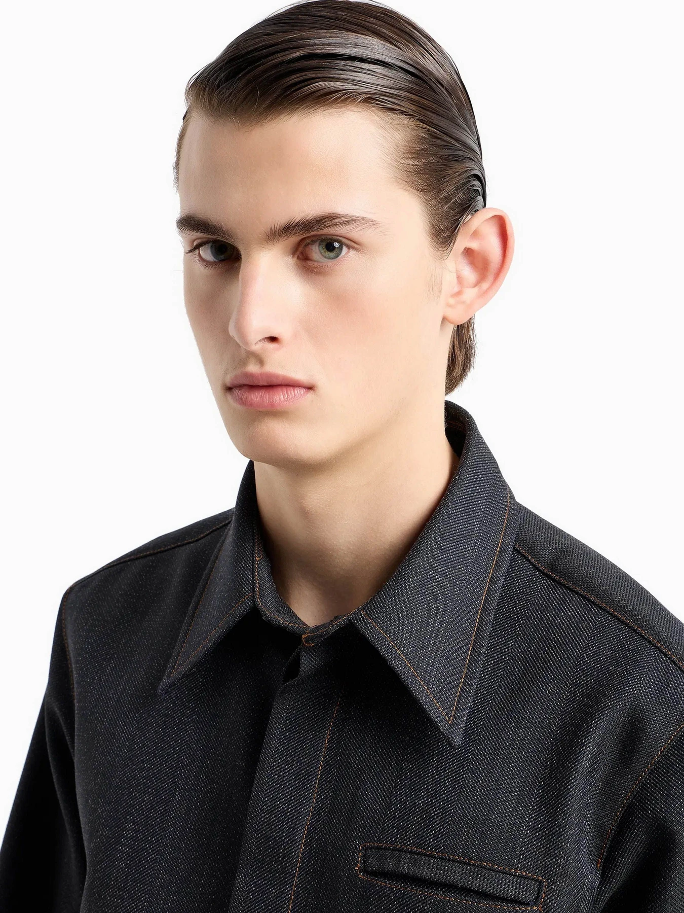 Рубашки Emporio Armani модель EM000298-TE11234-UB109 Рубашки Emporio Armani модель EM000298-TE11234-UB109 Фото