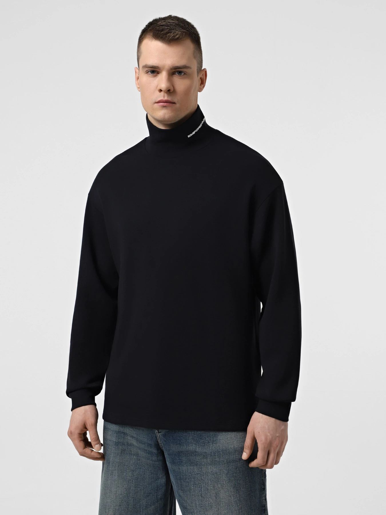 Худи и свитшоты Emporio Armani Sustainable модель 6D1MFD-1JPIZ-0999 Фото