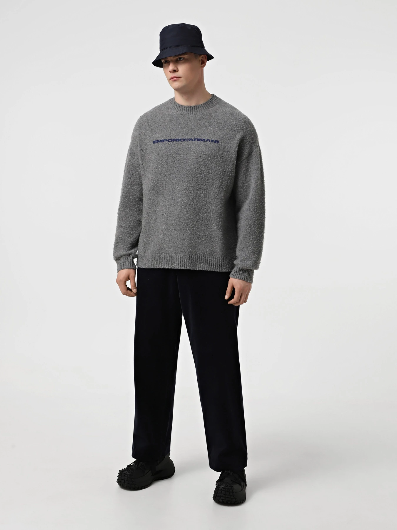 Свитры и кардиганы Emporio Armani Sustainable модель 6D1MZ3-1MH4Z-0630 Свитры и кардиганы Emporio Armani Sustainable модель 6D1MZ3-1MH4Z-0630 Фото