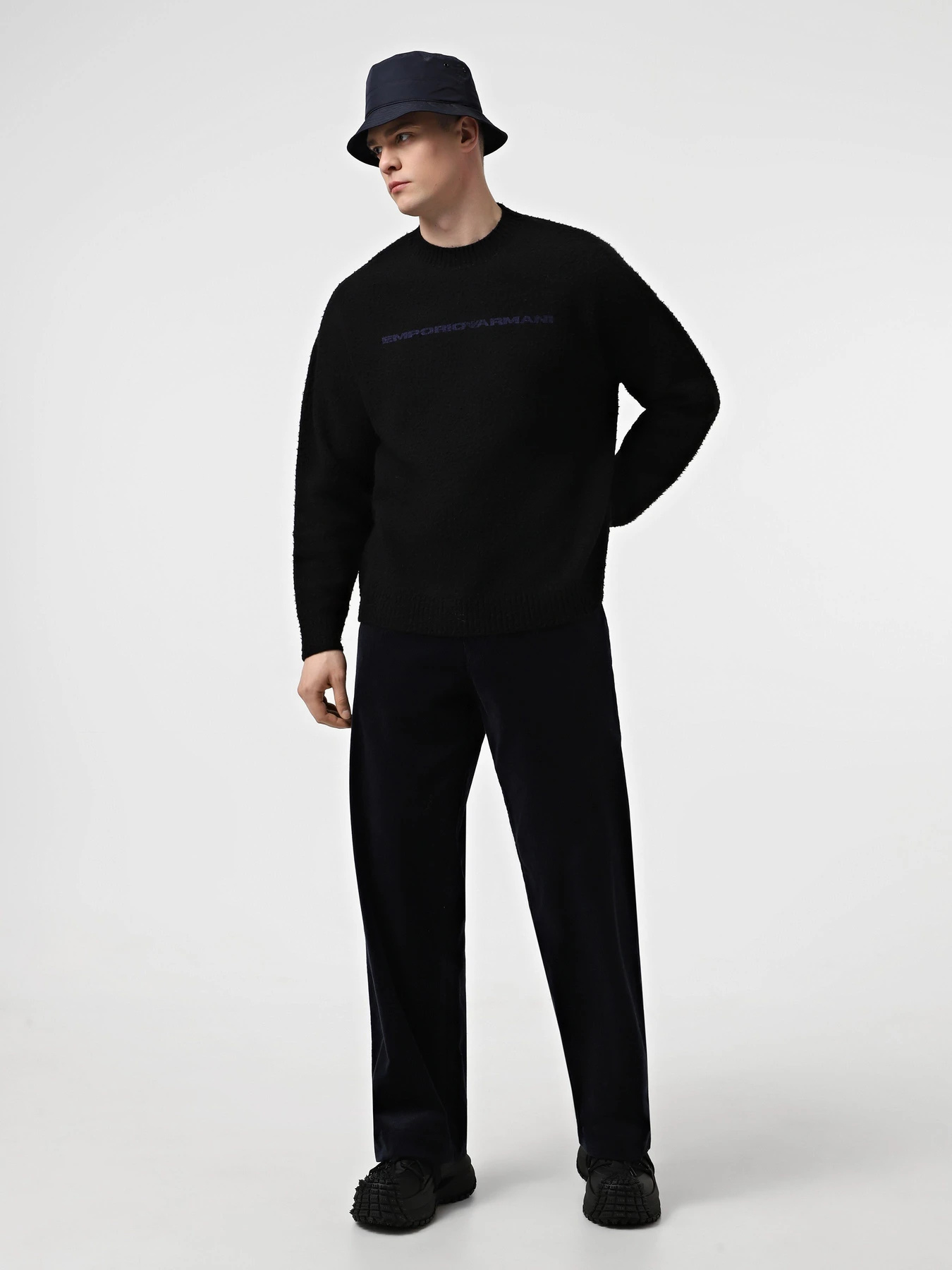 Свитры и кардиганы Emporio Armani Sustainable модель 6D1MZ3-1MH4Z-0999 Свитры и кардиганы Emporio Armani Sustainable модель 6D1MZ3-1MH4Z-0999 Фото