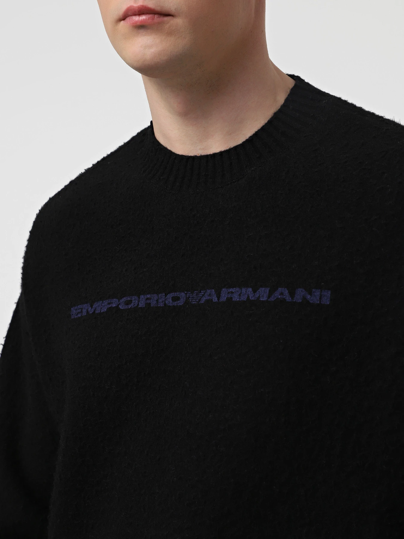 Свитры и кардиганы Emporio Armani Sustainable модель 6D1MZ3-1MH4Z-0999 Свитры и кардиганы Emporio Armani Sustainable модель 6D1MZ3-1MH4Z-0999 Фото