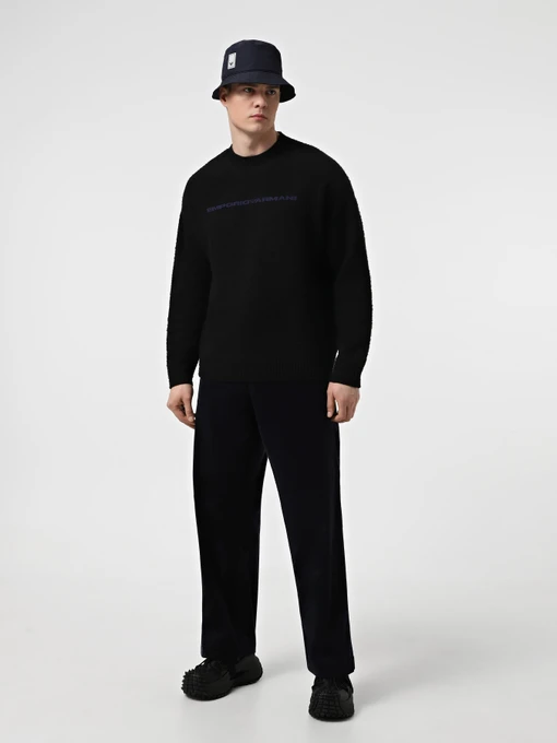 Бавовняні Чоловічі Повсякденні штани Emporio Armani фото 2