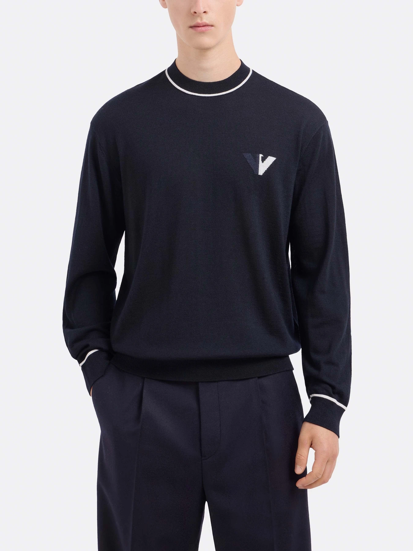 Свитры и кардиганы Emporio Armani модель 6D1MXH-1MJLZ-F939 Свитры и кардиганы Emporio Armani модель 6D1MXH-1MJLZ-F939 Фото