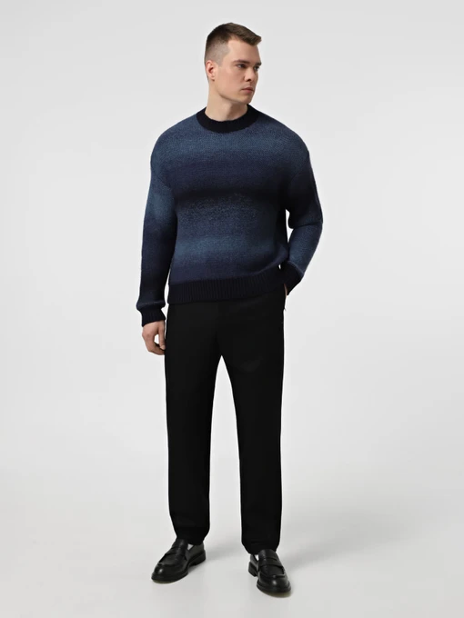 Вовняні Чоловічі Повсякденні штани Emporio Armani фото 2