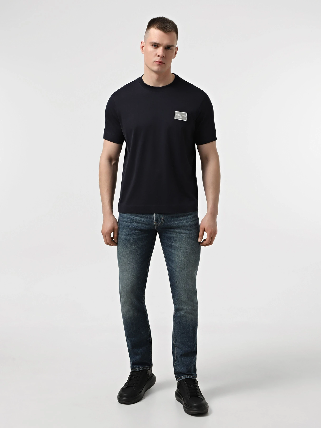 Футболки и поло Emporio Armani модель EM001018-AF12926-UB118 Футболки и поло Emporio Armani модель EM001018-AF12926-UB118 Фото