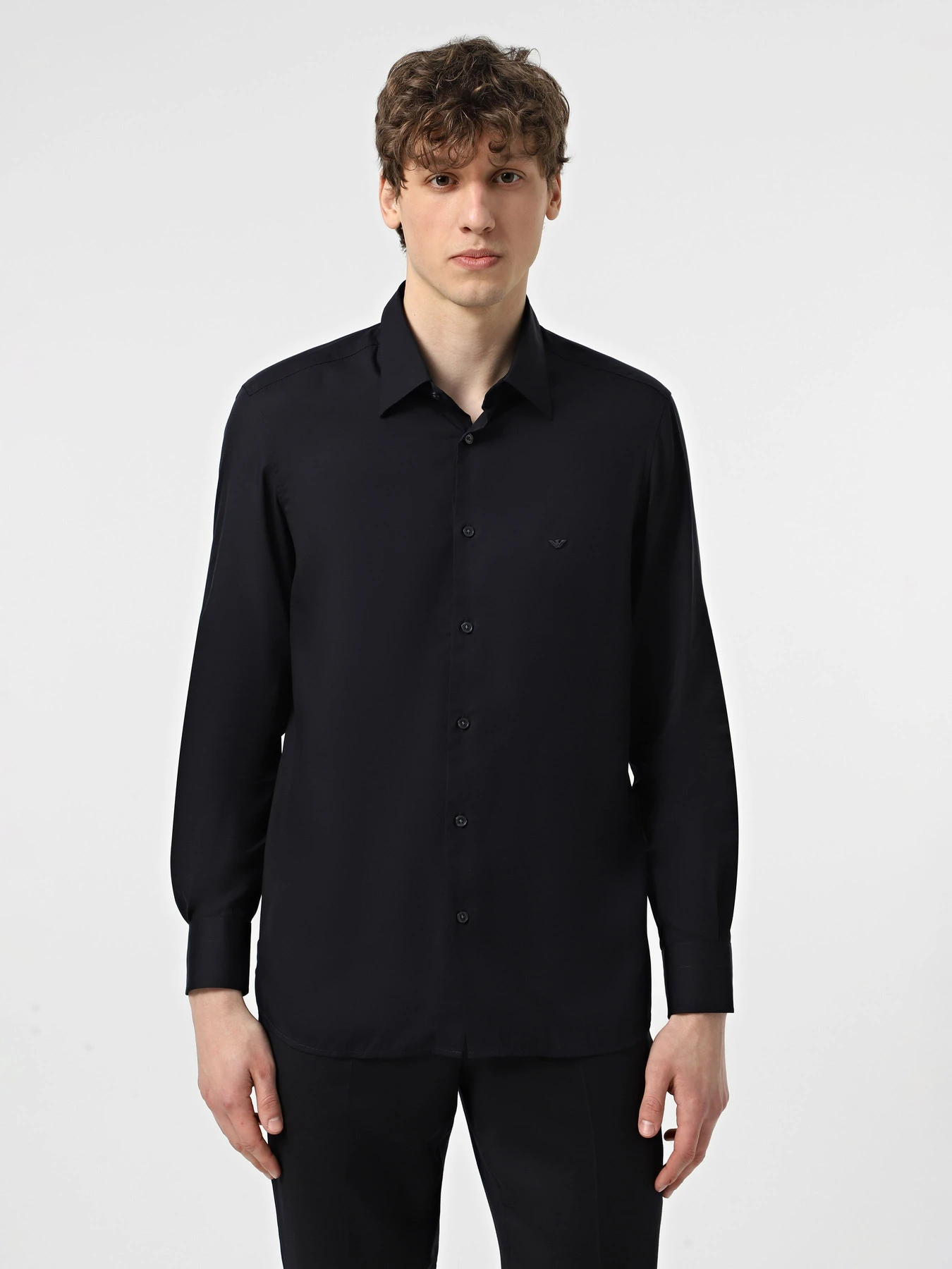 Рубашки Emporio Armani модель EM001537-AF14214-UB118 Рубашки Emporio Armani модель EM001537-AF14214-UB118 Фото