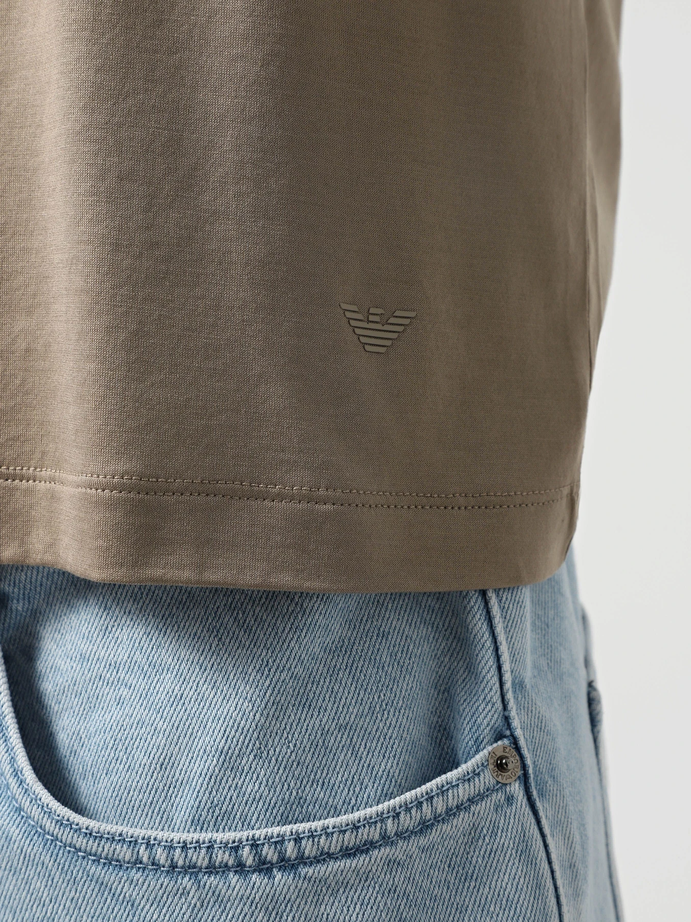 Футболки и поло Emporio Armani модель 8N1TE8-1JUVZ-U6167 Футболки и поло Emporio Armani модель 8N1TE8-1JUVZ-U6167 Фото