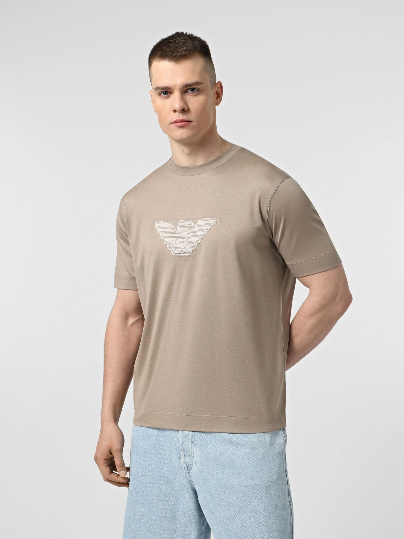 Футболки и поло Emporio Armani модель EM001033-AF10017-M6116 Футболки и поло Emporio Armani модель EM001033-AF10017-M6116 Фото