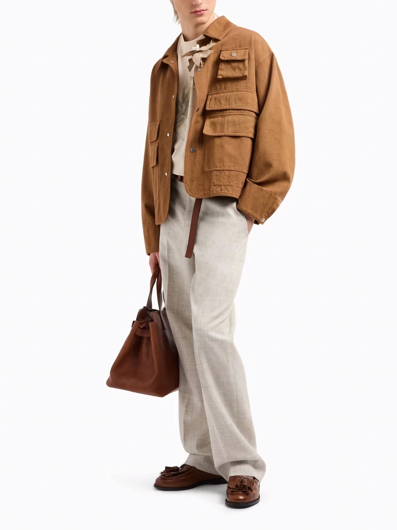 Футболки и поло Emporio Armani модель EM001460-AF10017-U1088 Футболки и поло Emporio Armani модель EM001460-AF10017-U1088 Фото