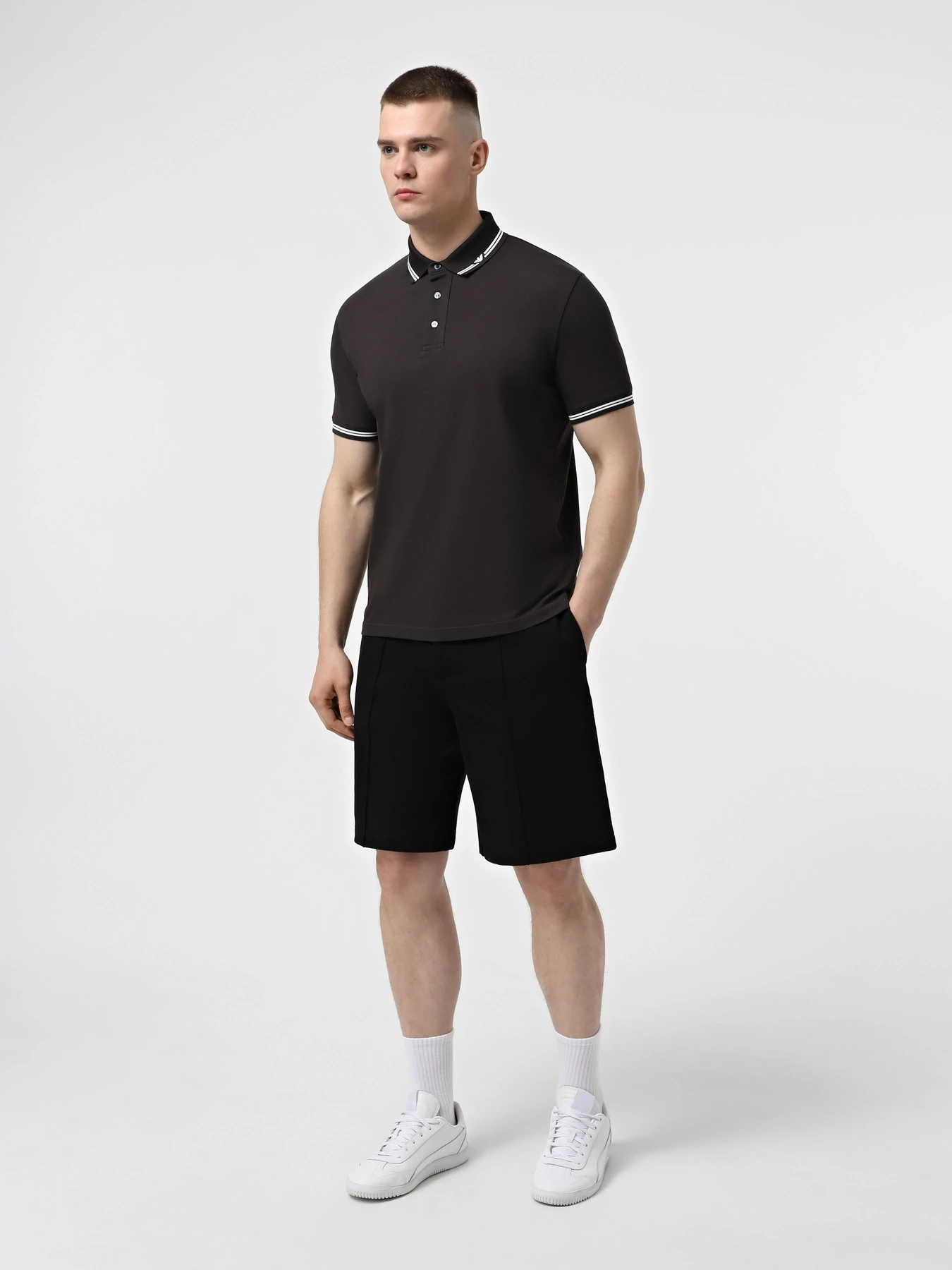 Футболки и поло Emporio Armani модель EM000852-AF12955-F8081 Футболки и поло Emporio Armani модель EM000852-AF12955-F8081 Фото