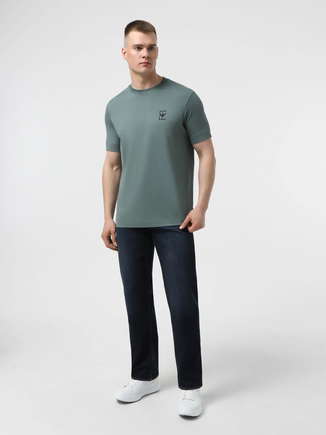 Футболки и поло Emporio Armani модель EM001068-AF12926-U9083 Футболки и поло Emporio Armani модель EM001068-AF12926-U9083 Фото