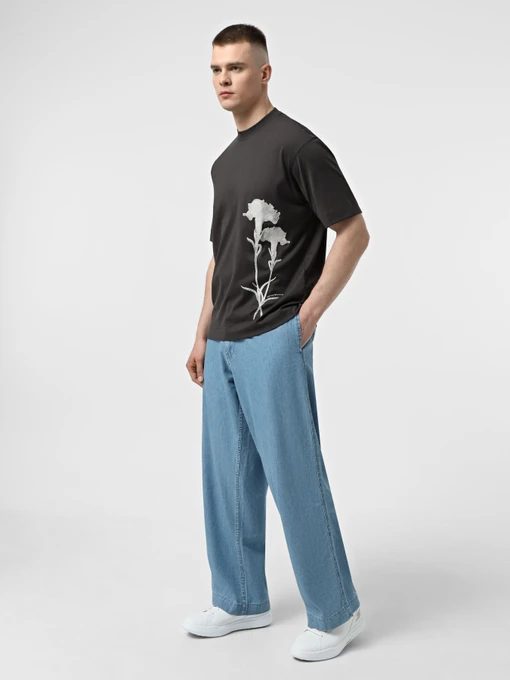 Бавовняні Чоловічі Широкі джинси Emporio Armani фото 2