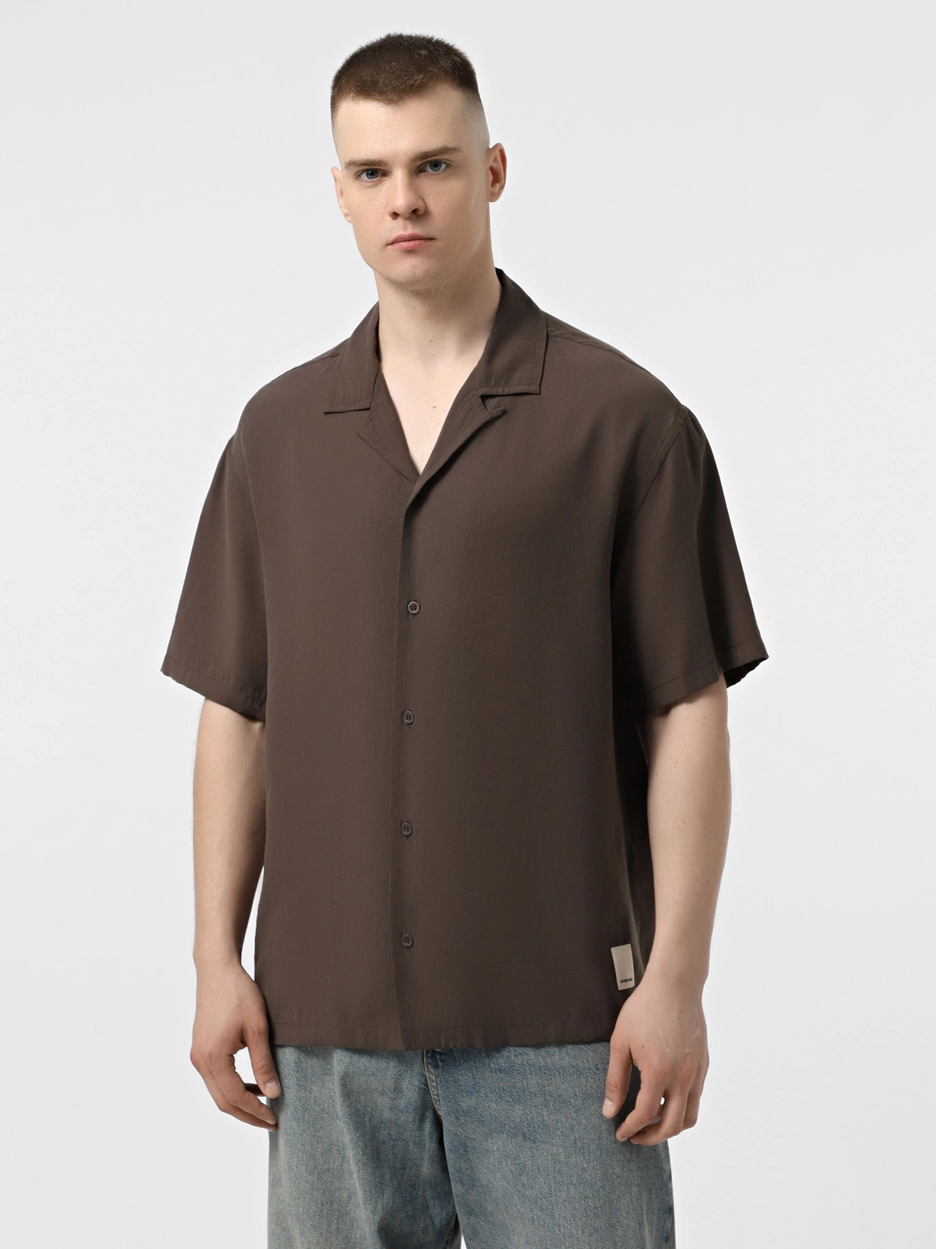 Рубашки Emporio Armani Sustainable модель EM001084-AF13850-U6027 Рубашки Emporio Armani Sustainable модель EM001084-AF13850-U6027 Фото
