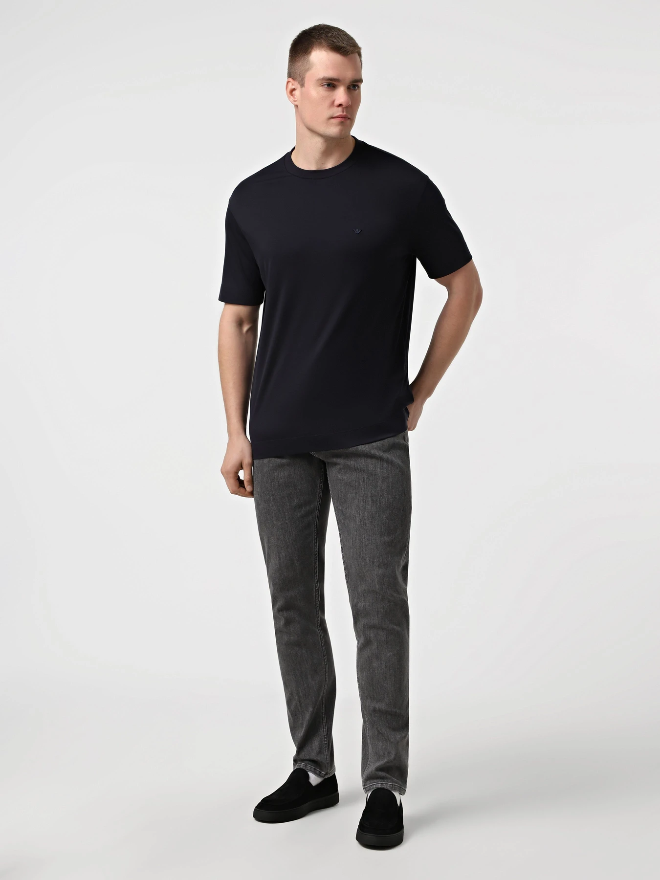 Футболки и поло Emporio Armani модель EM002996-AF13721-UB118 Футболки и поло Emporio Armani модель EM002996-AF13721-UB118 Фото