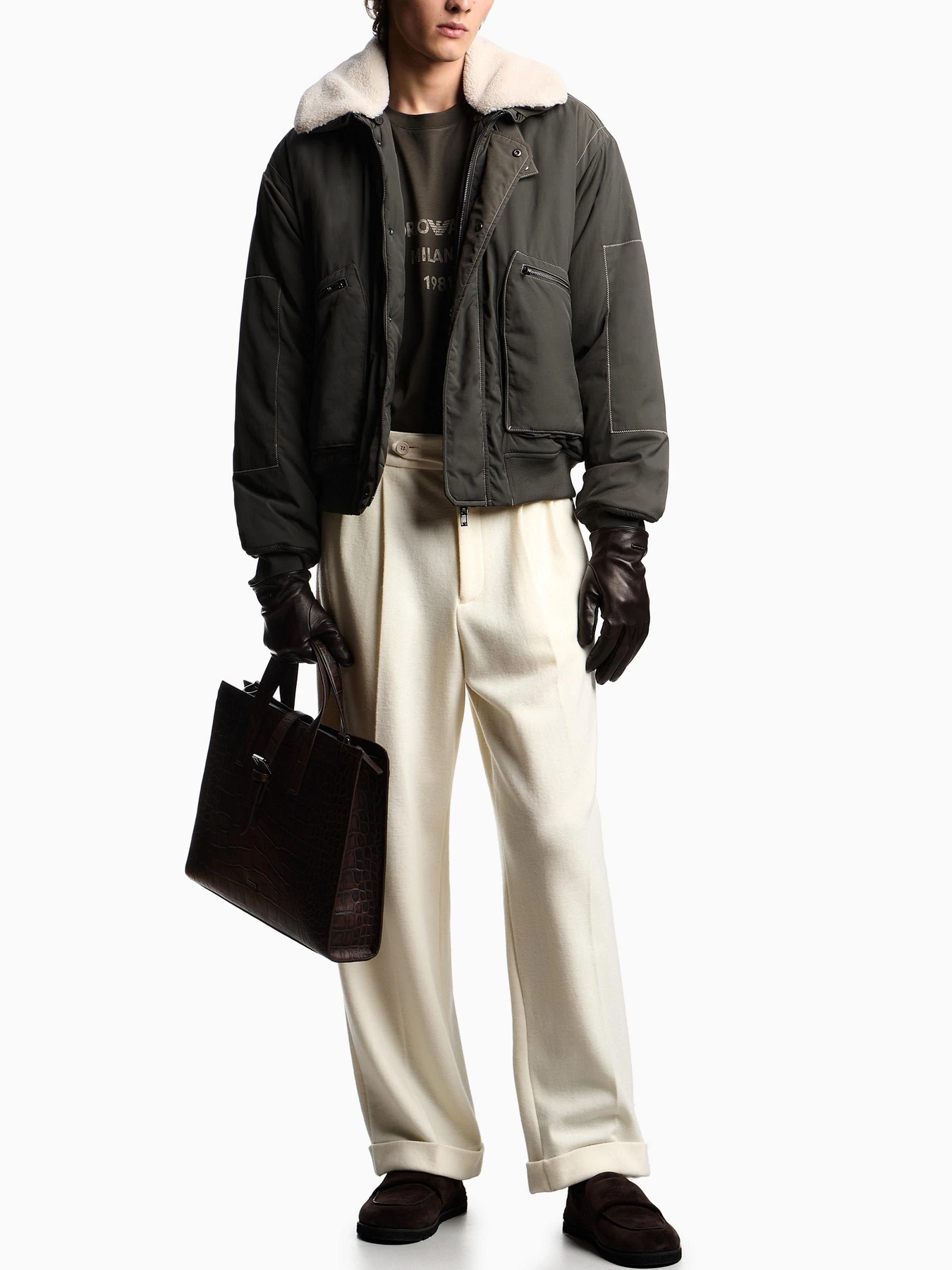 Куртки и дубленки Emporio Armani модель EM003264-AF18269-U8120 Фото
