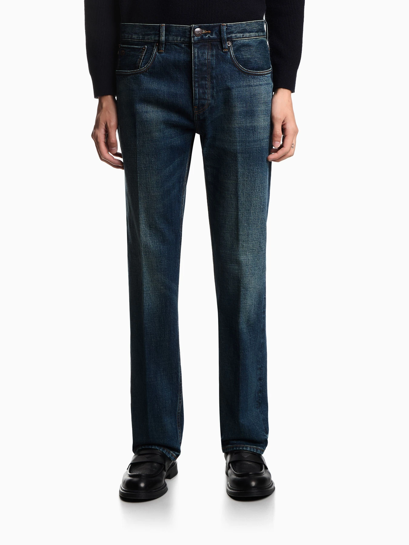 Джинси Emporio Armani модель EM003547-AF17483-MB001 Джинси Emporio Armani модель EM003547-AF17483-MB001 Фото