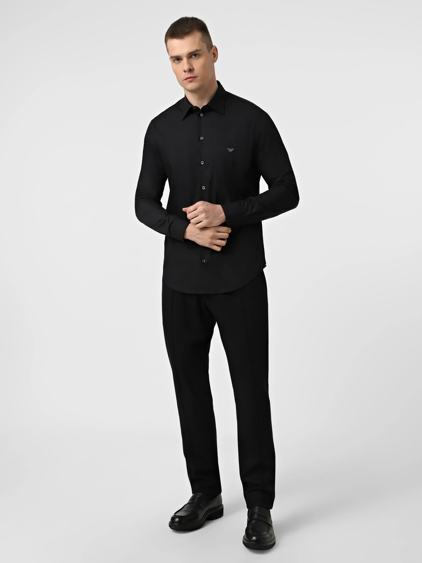 Рубашки Emporio Armani модель EM003893-TE16991-UC001 Рубашки Emporio Armani модель EM003893-TE16991-UC001 Фото
