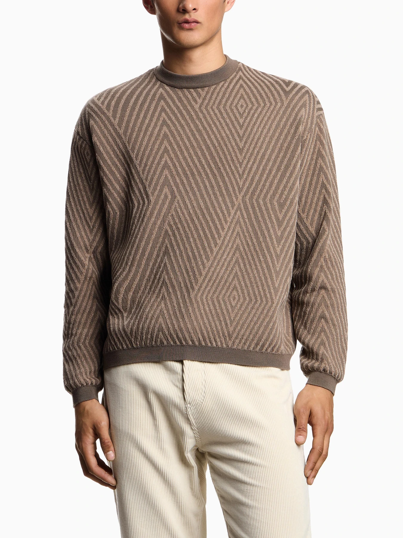 Свитры и кардиганы Emporio Armani модель EM002636-AF18119-F6125 Свитры и кардиганы Emporio Armani модель EM002636-AF18119-F6125 Фото