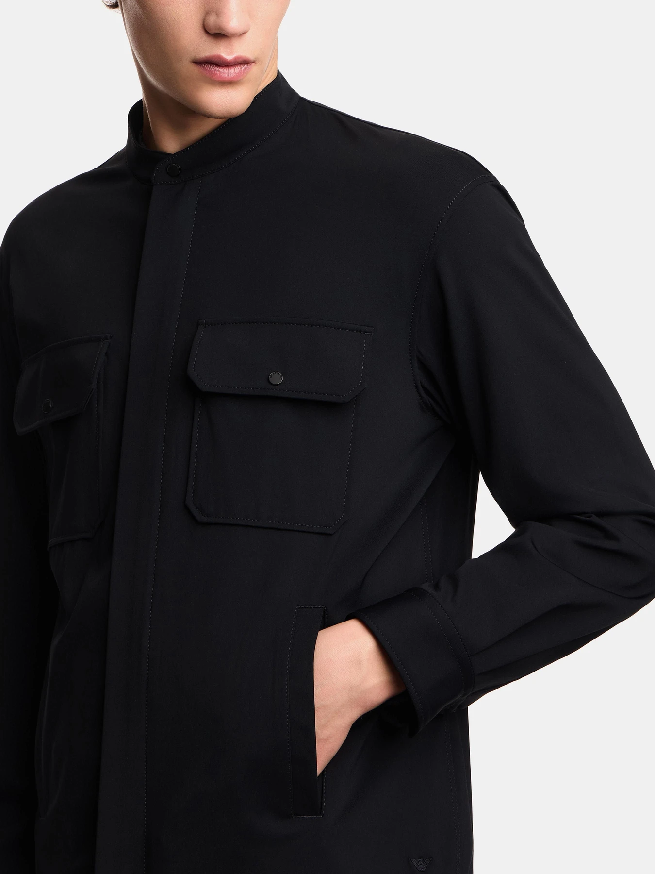 Рубашки Emporio Armani модель EM005427-AF23435-UB118 Рубашки Emporio Armani модель EM005427-AF23435-UB118 Фото