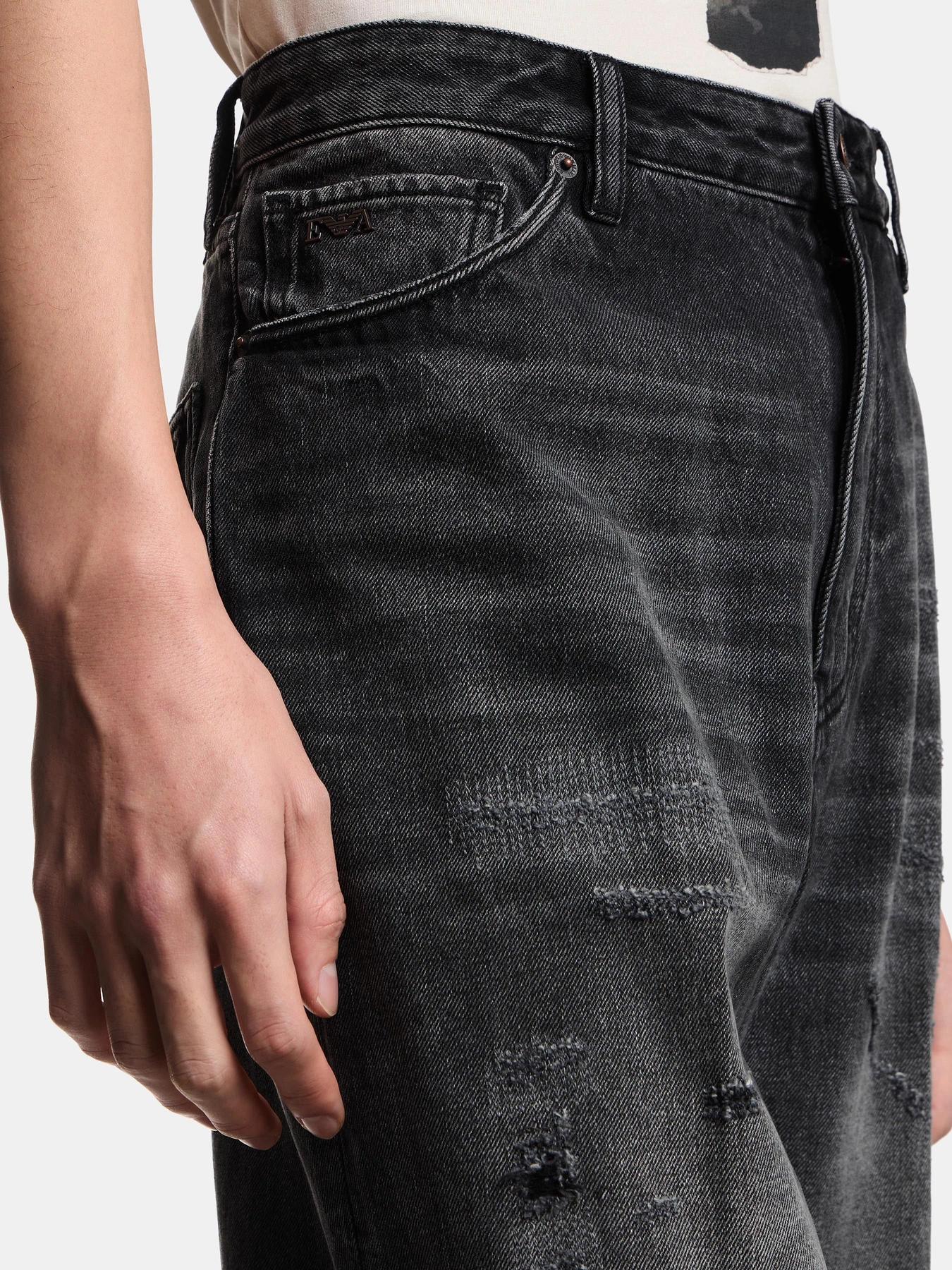 Джинси Emporio Armani модель EM005656-AF25211-M8001 Джинси Emporio Armani модель EM005656-AF25211-M8001 Фото