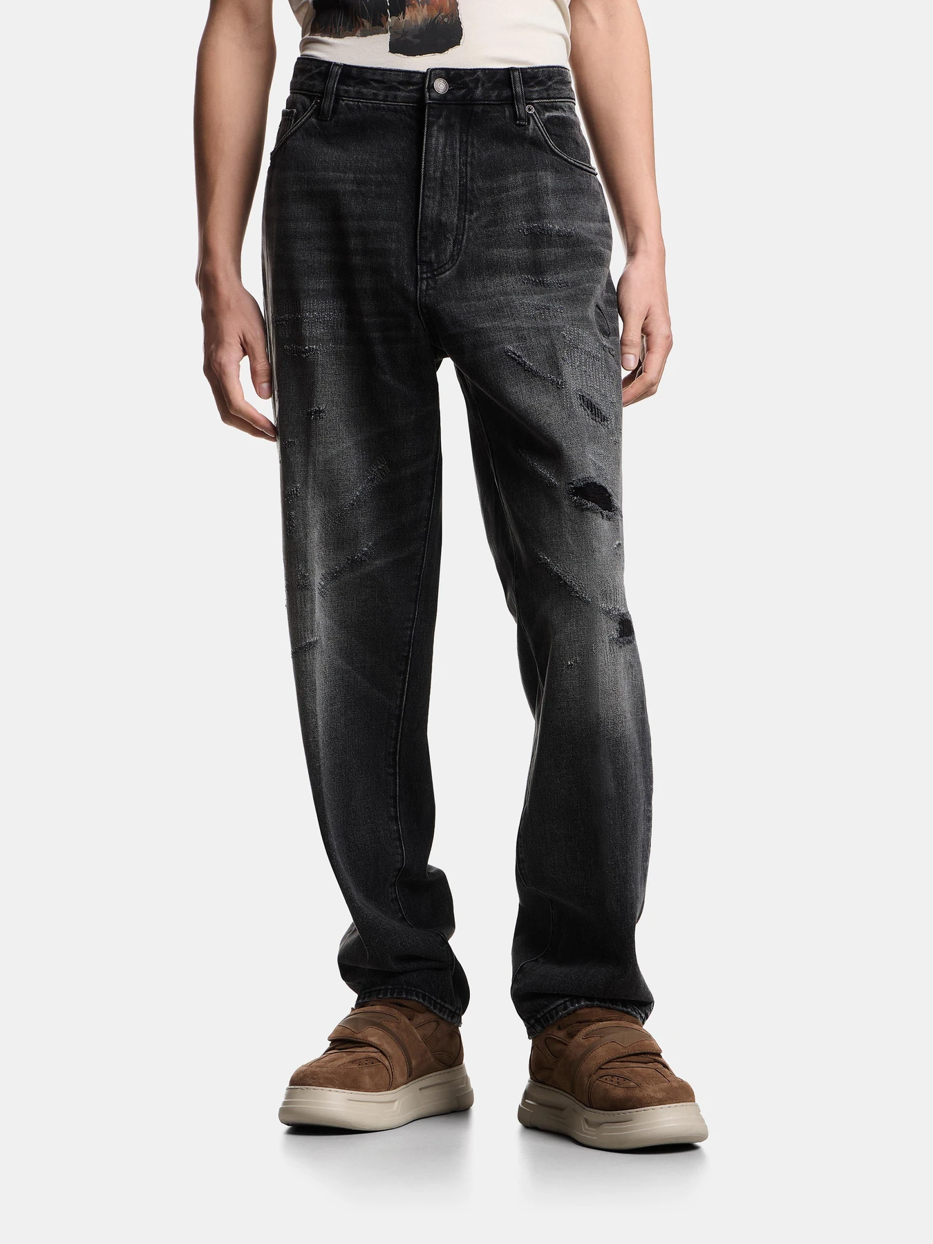 Джинси Emporio Armani модель EM005656-AF25211-M8001 Джинси Emporio Armani модель EM005656-AF25211-M8001 Фото