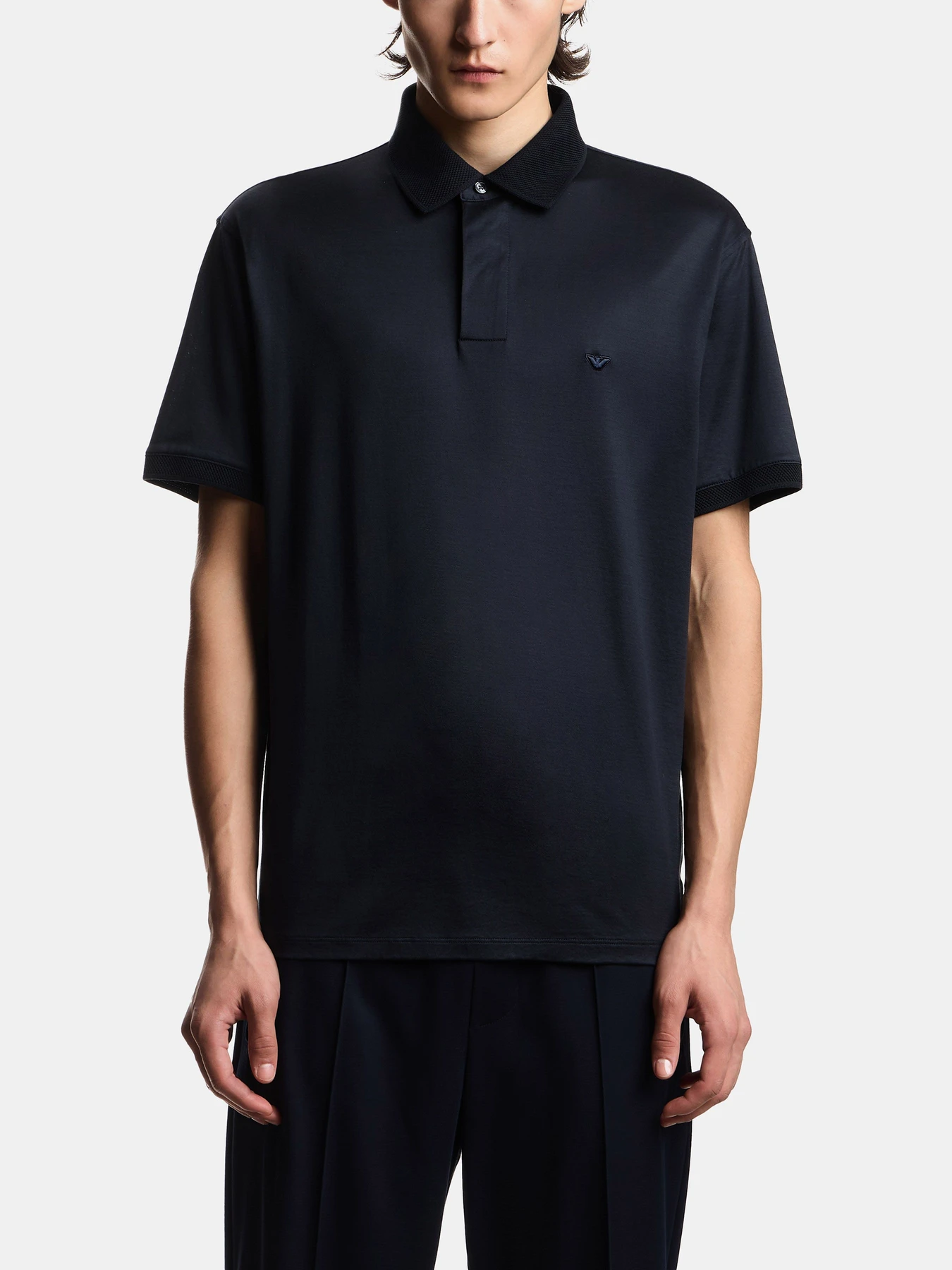 Футболки и поло Emporio Armani модель EM004588-AF10017-UB118 Футболки и поло Emporio Armani модель EM004588-AF10017-UB118 Фото