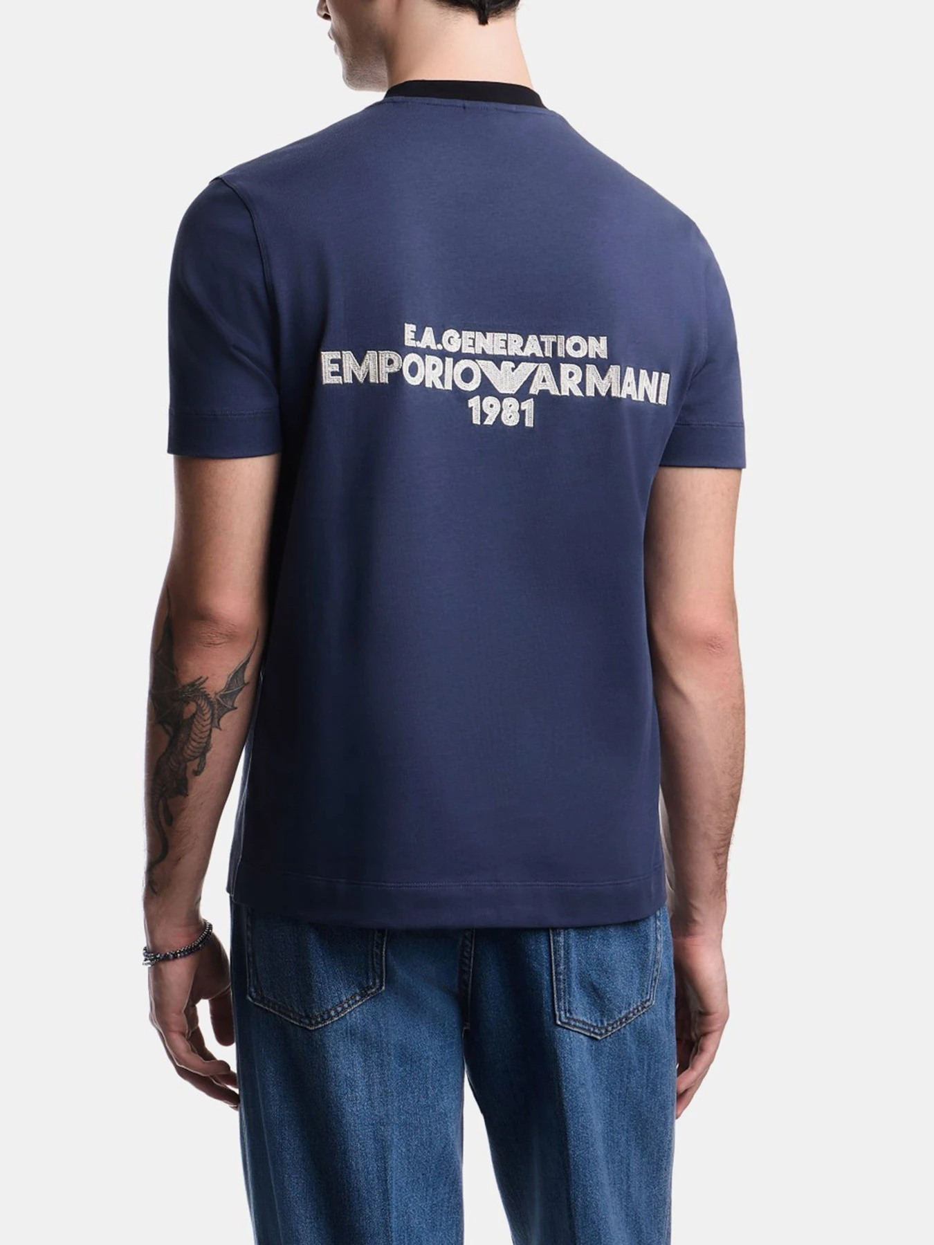 Футболки и поло Emporio Armani модель EM005257-AF13715-UB130 Футболки и поло Emporio Armani модель EM005257-AF13715-UB130 Фото