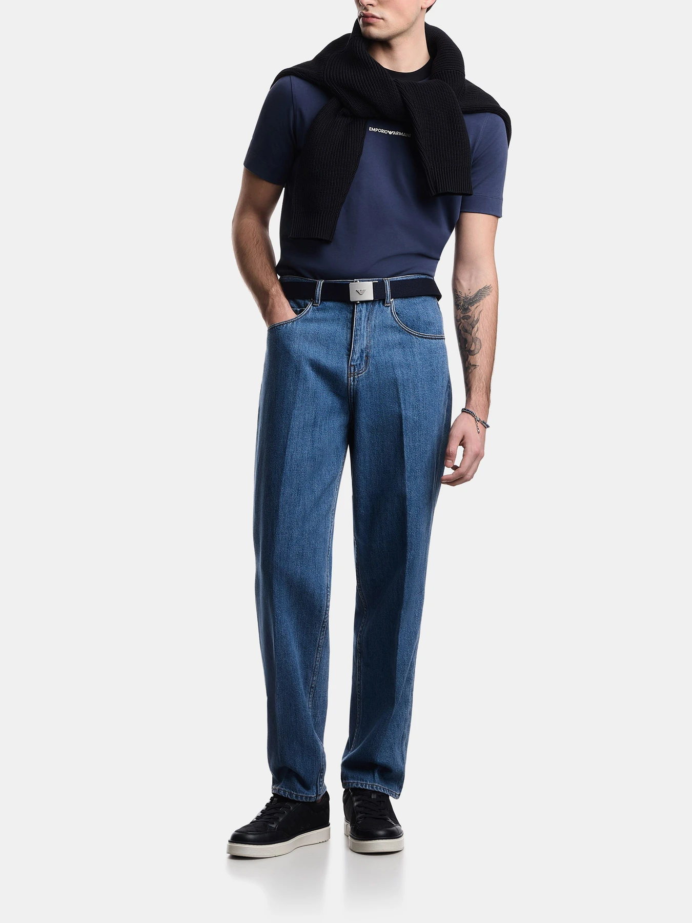 Футболки и поло Emporio Armani модель EM005257-AF13715-UB130 Футболки и поло Emporio Armani модель EM005257-AF13715-UB130 Фото