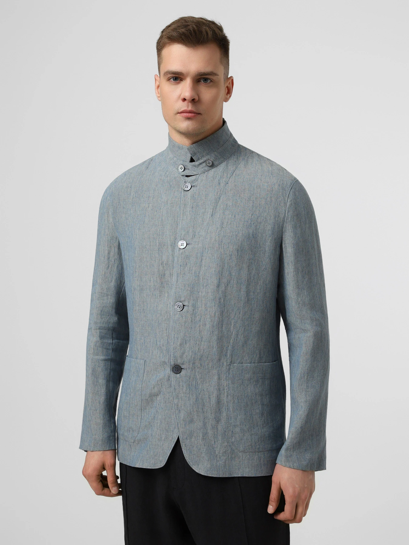 Пиджаки Emporio Armani модель EM005819-TE10410-O9003 Пиджаки Emporio Armani модель EM005819-TE10410-O9003 Фото