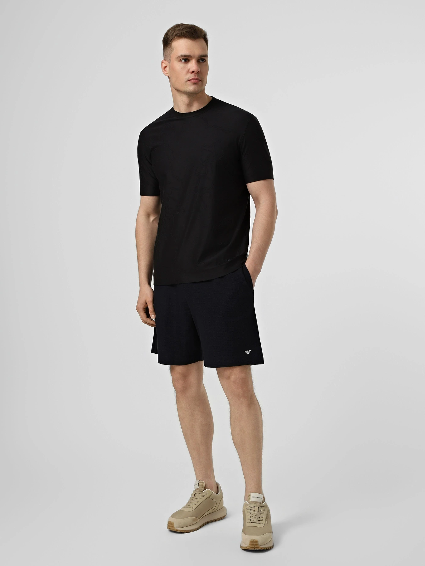 Одежда для пляжа Emporio Armani модель EM000683-AF20429-UB102 Одежда для пляжа Emporio Armani модель EM000683-AF20429-UB102 Фото