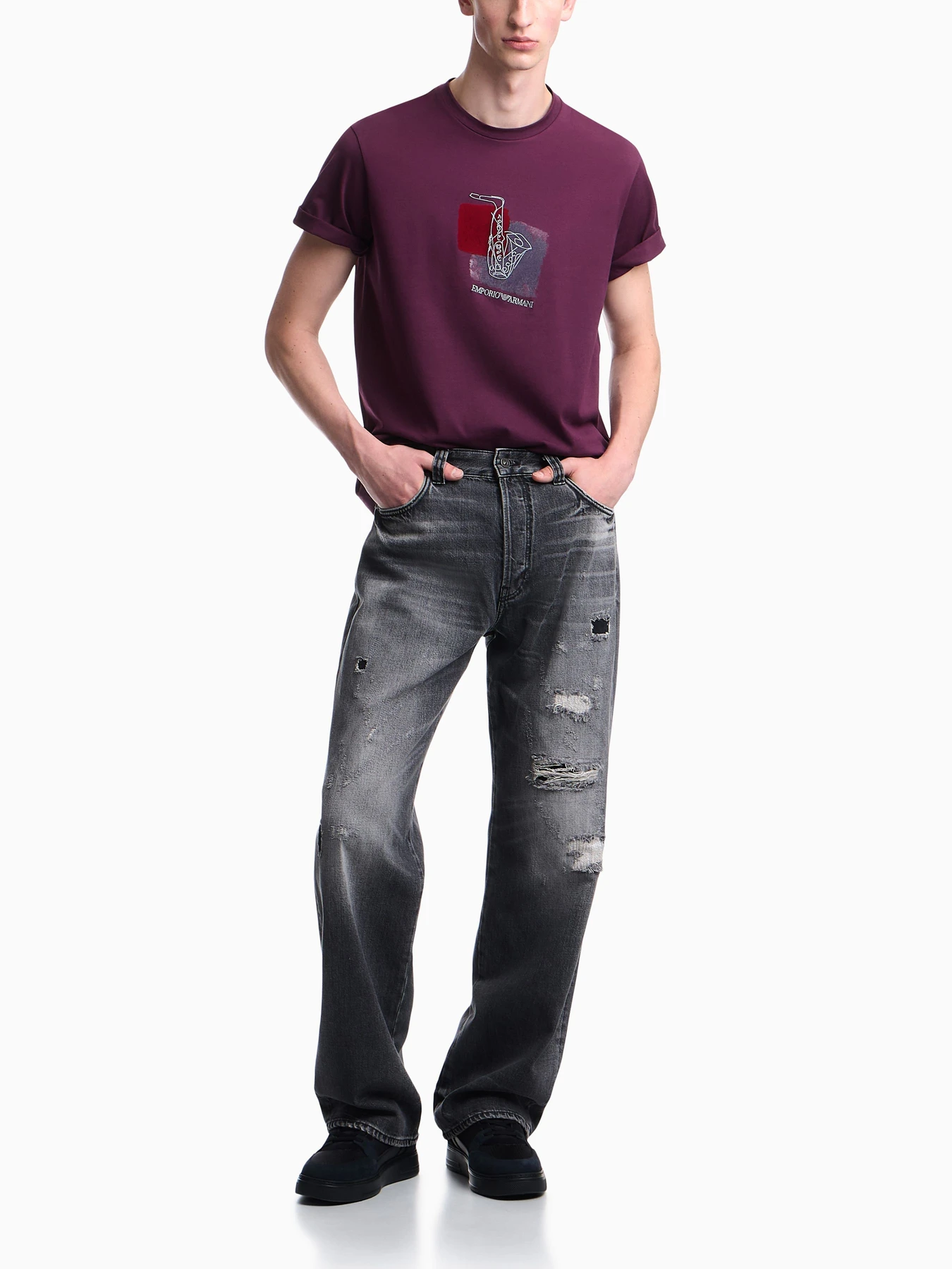 Футболки и поло Emporio Armani модель EM006924-AF14795-FA022 Футболки и поло Emporio Armani модель EM006924-AF14795-FA022 Фото
