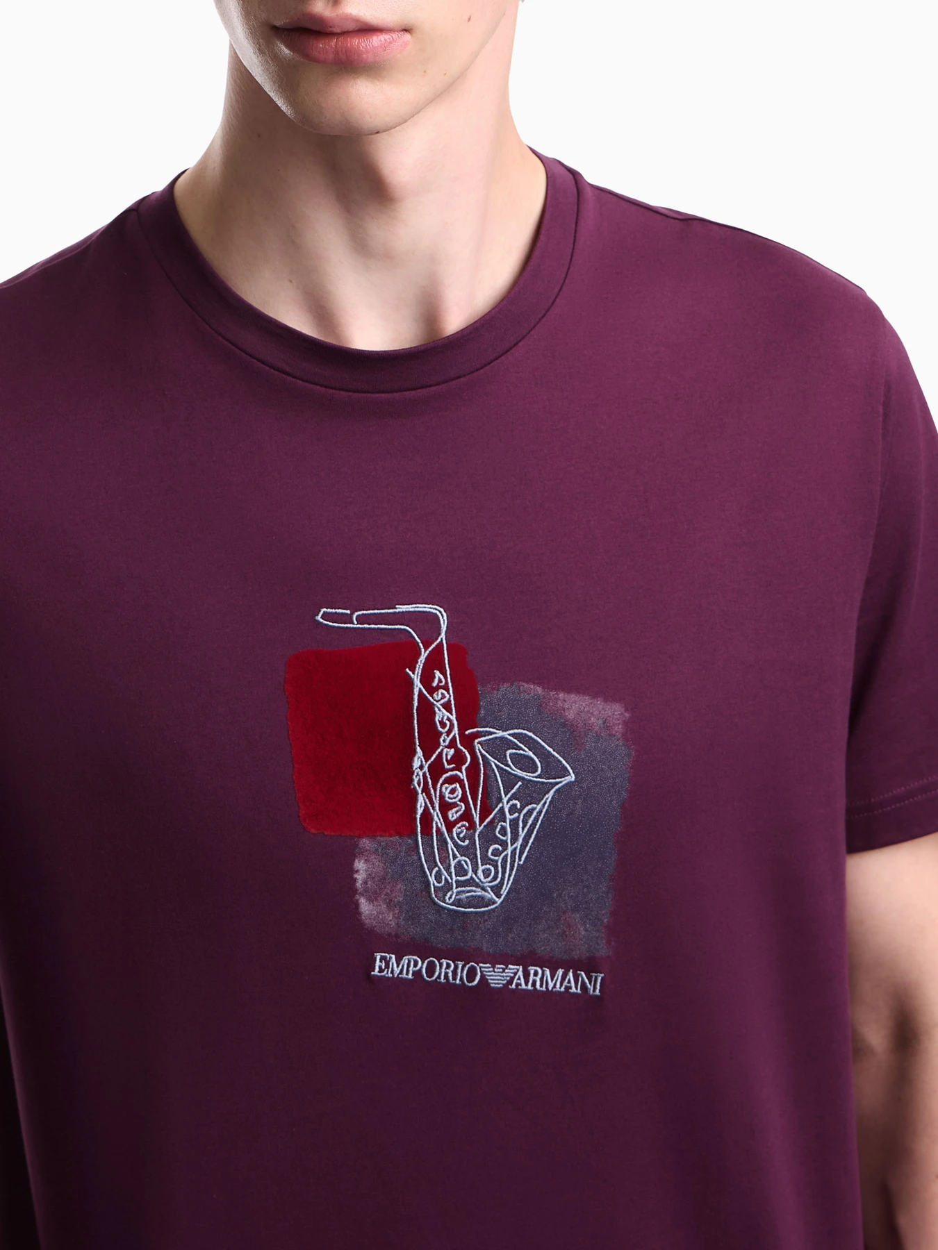 Футболки и поло Emporio Armani модель EM006924-AF14795-FA022 Футболки и поло Emporio Armani модель EM006924-AF14795-FA022 Фото