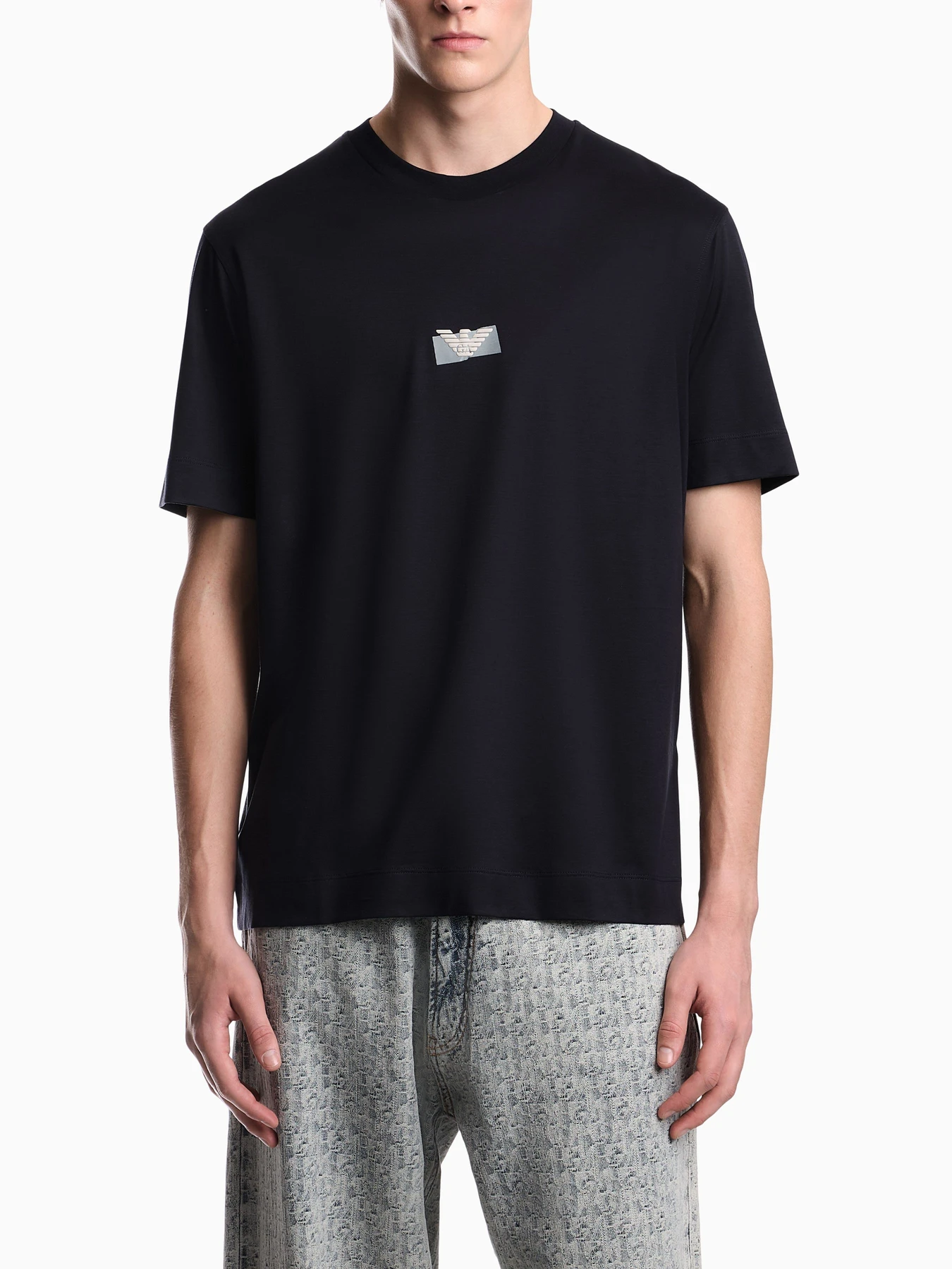 Футболки и поло Emporio Armani модель EM007040-AF10017-UB118 Футболки и поло Emporio Armani модель EM007040-AF10017-UB118 Фото
