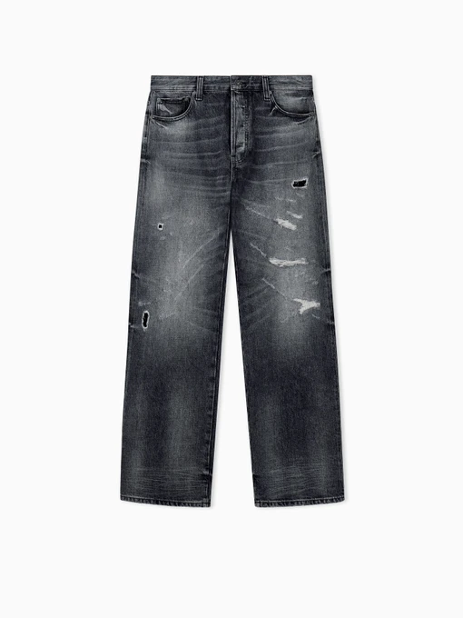 Бавовняні Чоловічі Широкі джинси Emporio Armani фото 3