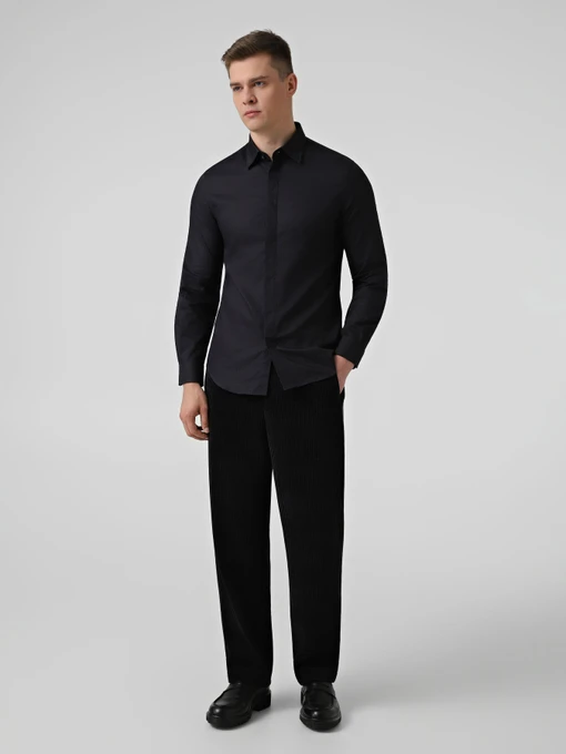 Бавовняна Чоловіча Сорочка класична Emporio Armani фото 2