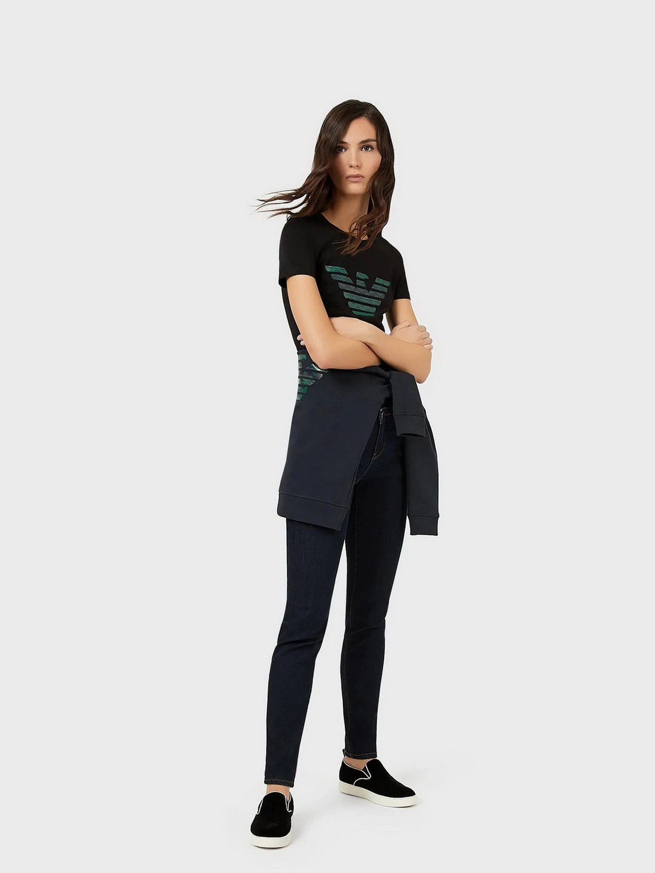 Футболки и поло Emporio Armani модель 6K2T7N-2J07Z-0999 Футболки и поло Emporio Armani модель 6K2T7N-2J07Z-0999 Фото