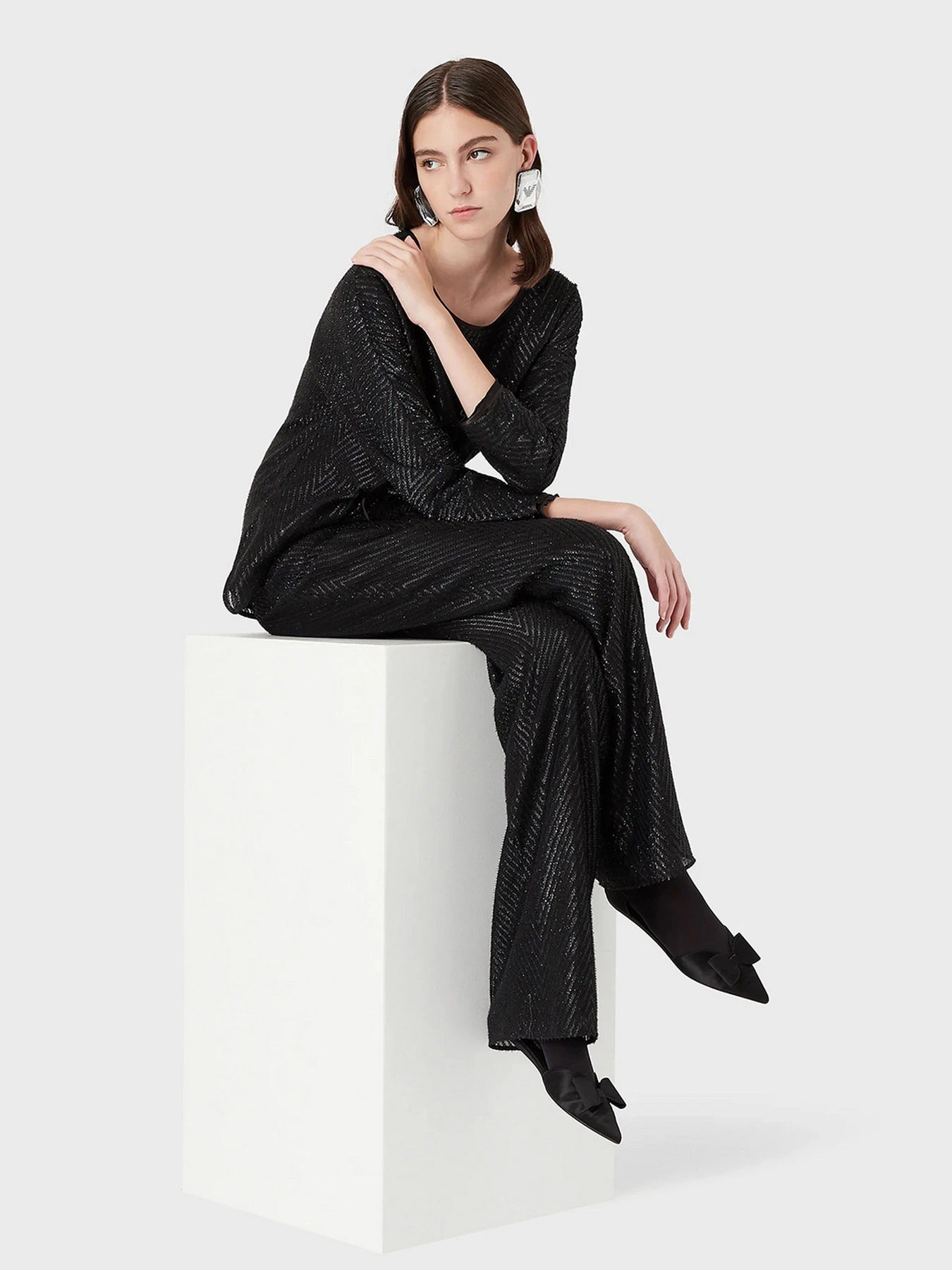 Брюки Emporio Armani модель INP1ST-I9920-999 Брюки Emporio Armani модель INP1ST-I9920-999 Фото
