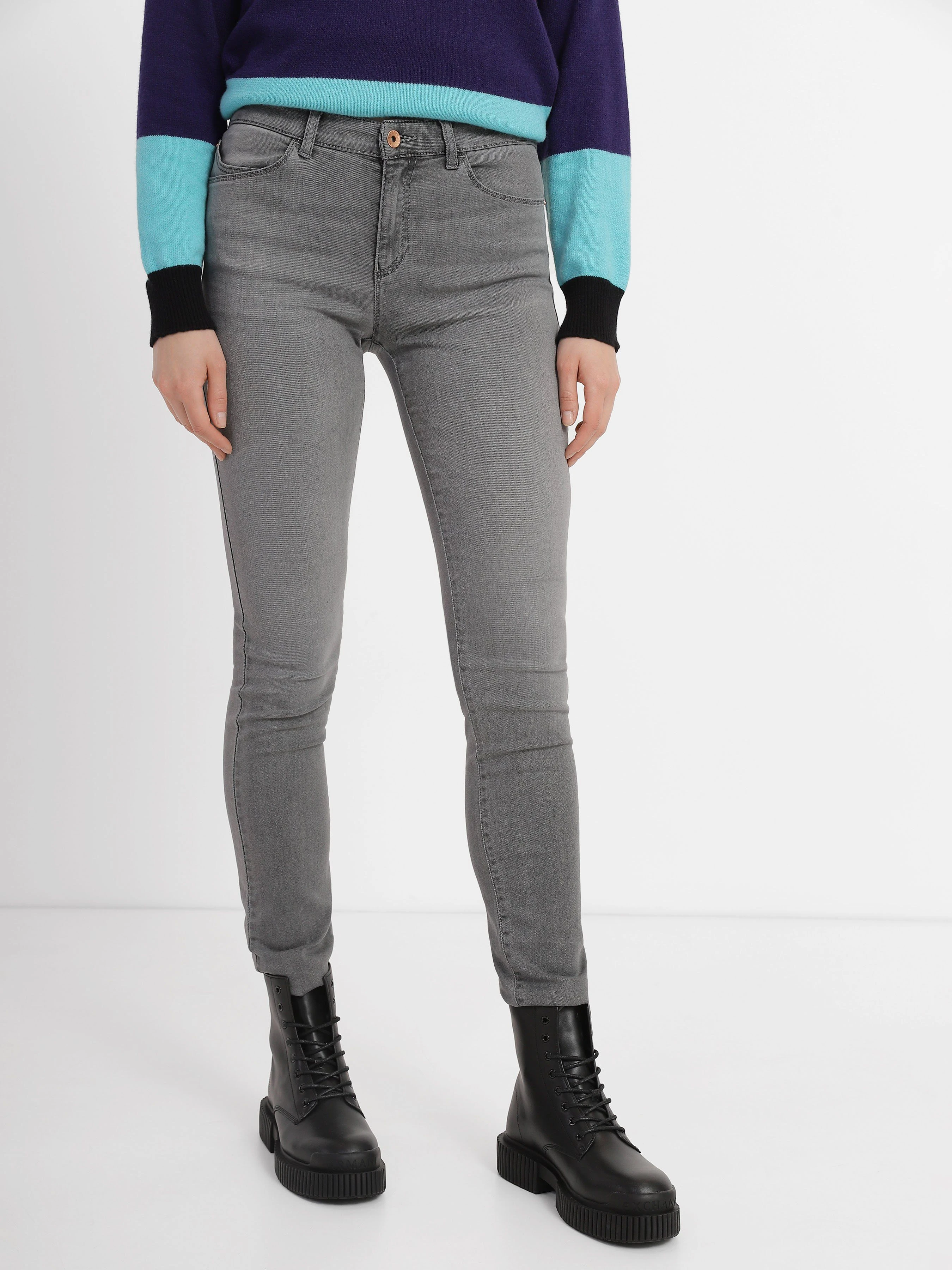 Бавовняні Жіночі Скіні джинси Emporio Armani J18