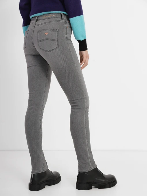 Бавовняні Жіночі Скіні джинси Emporio Armani J18 фото 3